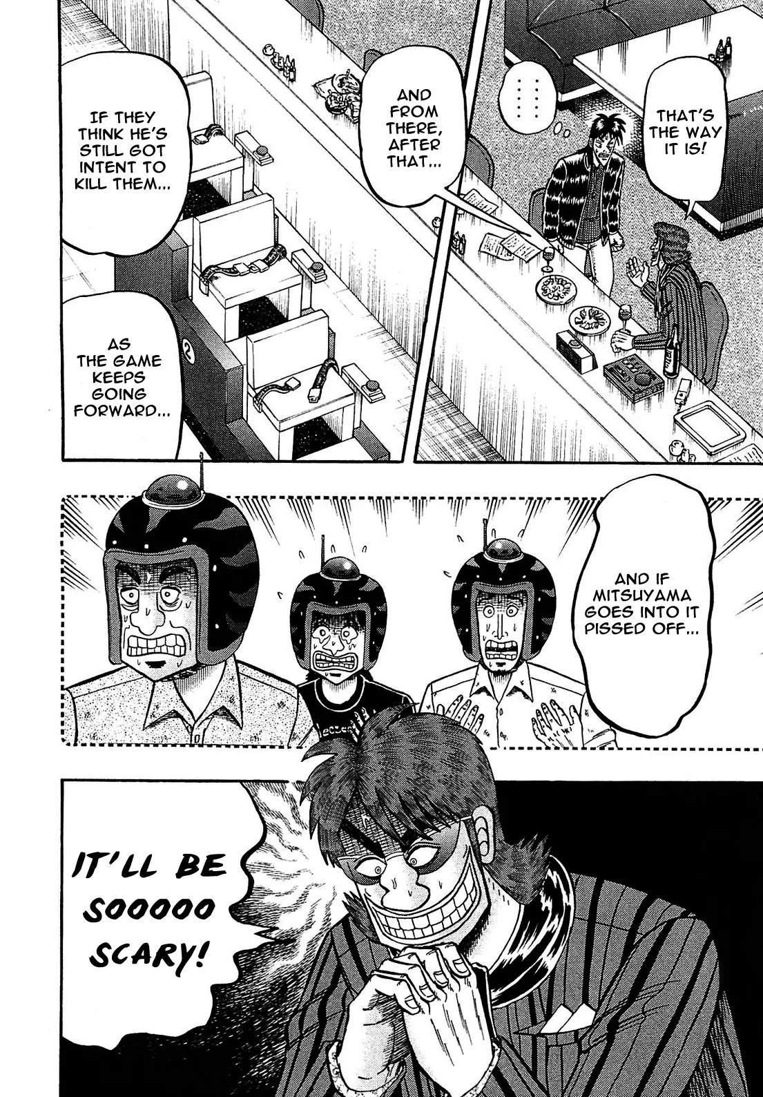 Gambling Outcast Kaiji: The Kazuya Arc - Kaiji Part 4 Chapter 45 page 15 - Chapter 45: Behavior