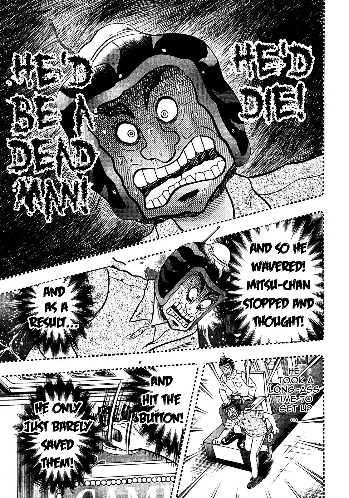 Gambling Outcast Kaiji: The Kazuya Arc - Kaiji Part 4 Chapter 45 page 4 - Chapter 45: Behavior
