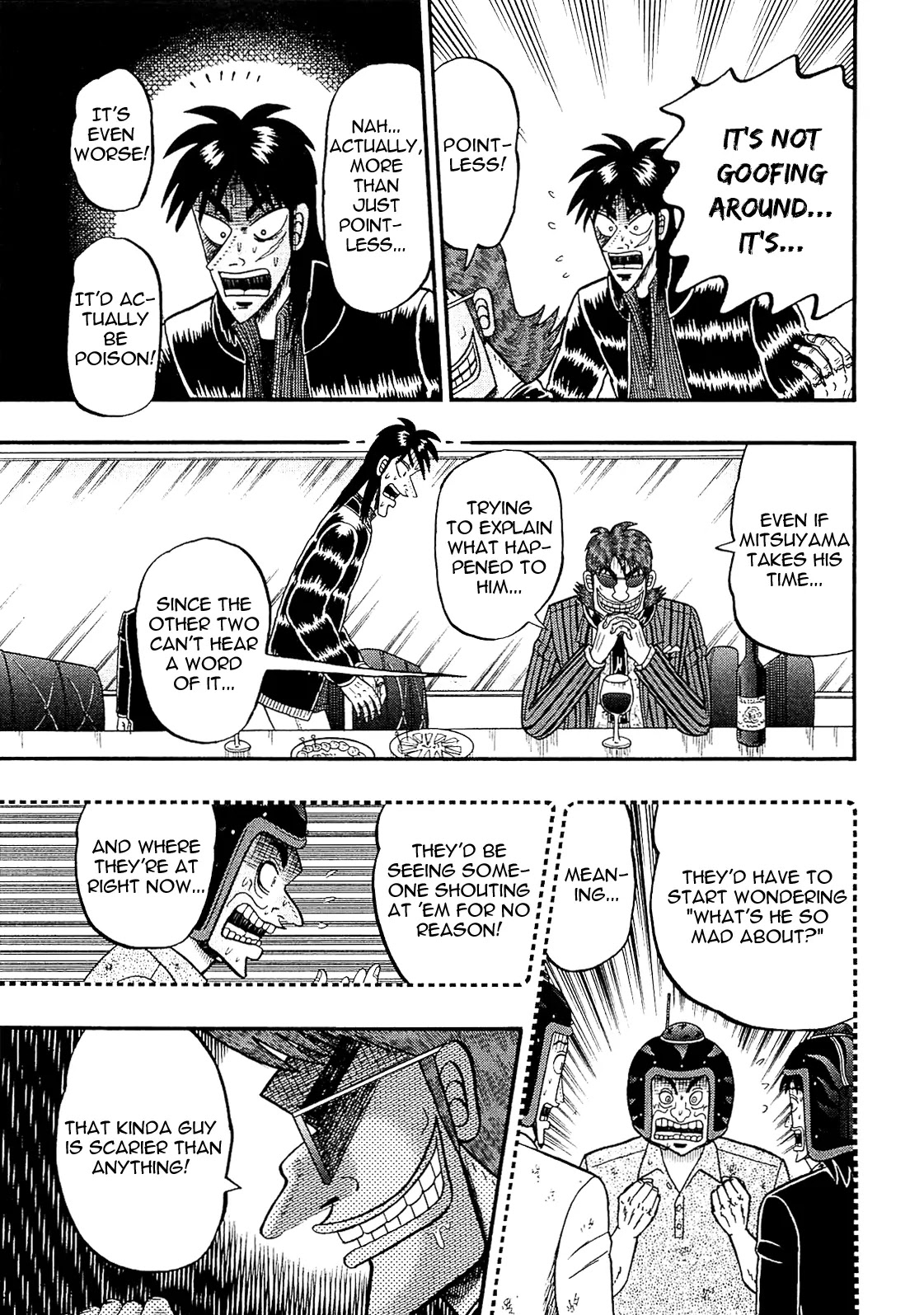 Gambling Outcast Kaiji: The Kazuya Arc - Kaiji Part 4 Chapter 46 page 15 - Chapter 46: Crossroads
