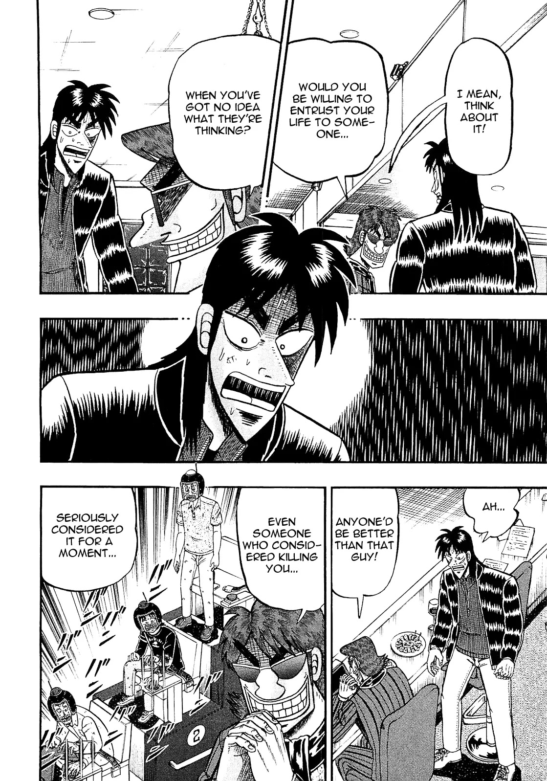 Gambling Outcast Kaiji: The Kazuya Arc - Kaiji Part 4 Chapter 46 page 16 - Chapter 46: Crossroads