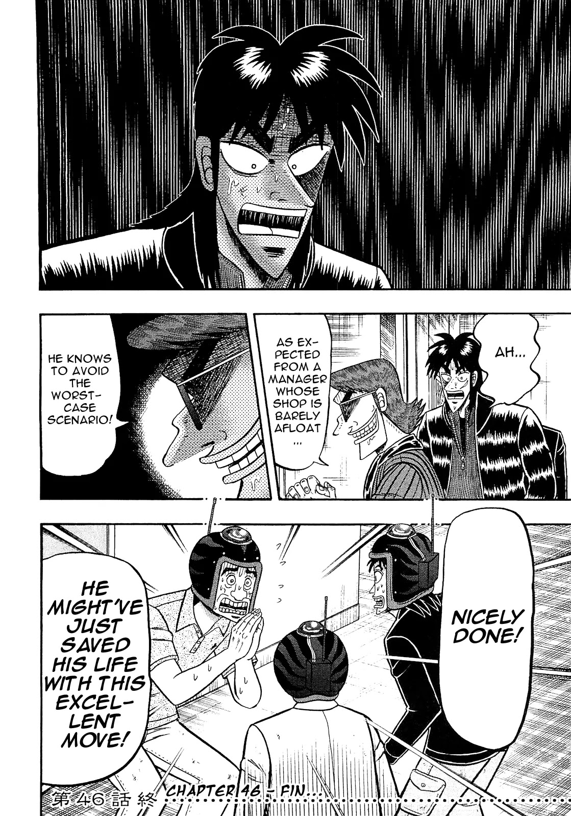 Gambling Outcast Kaiji: The Kazuya Arc - Kaiji Part 4 Chapter 46 page 18 - Chapter 46: Crossroads