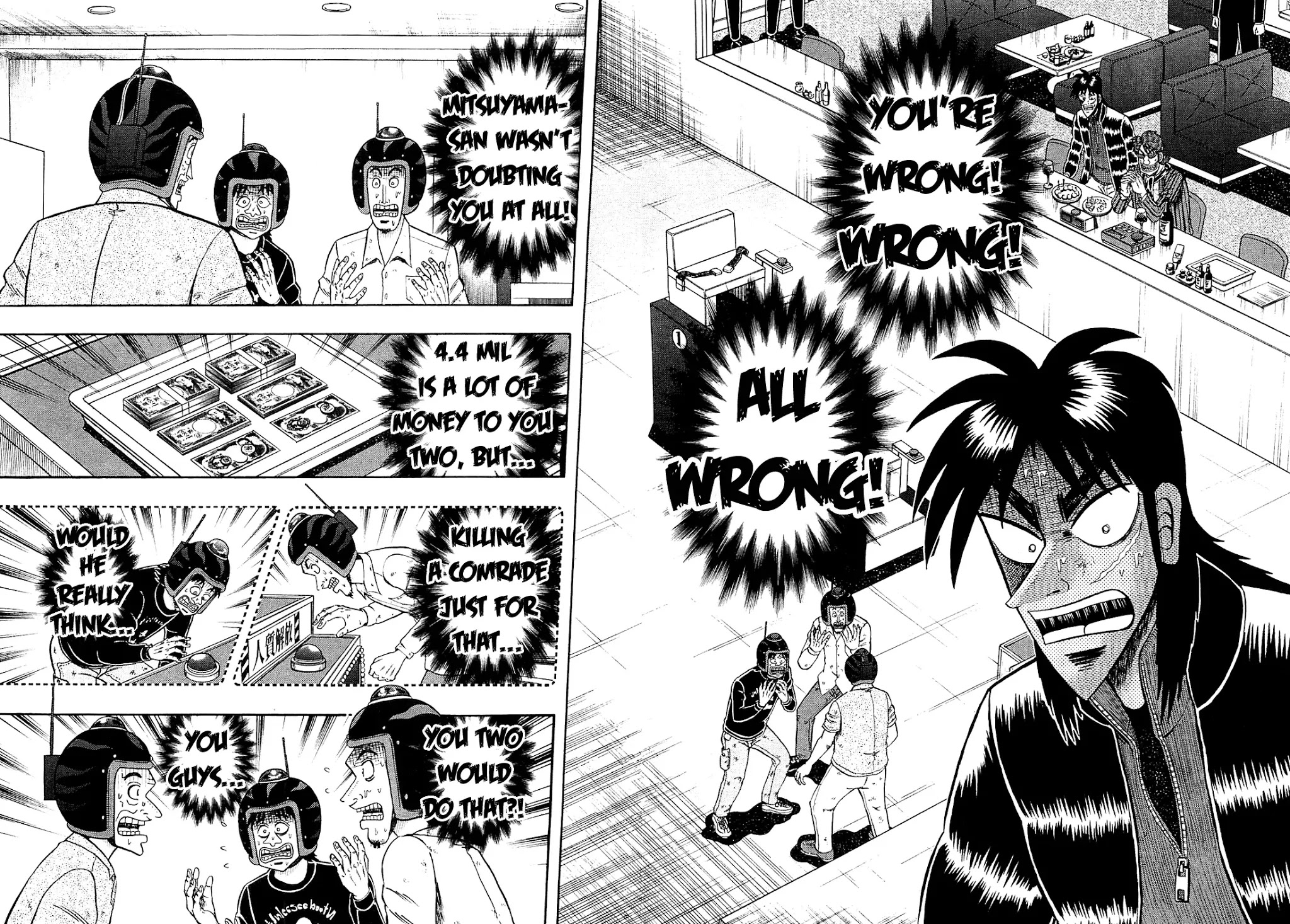 Gambling Outcast Kaiji: The Kazuya Arc - Kaiji Part 4 Chapter 46 page 2 - Chapter 46: Crossroads