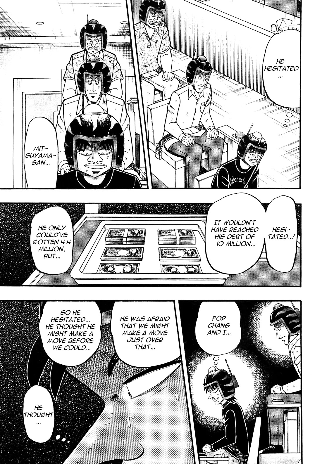 Gambling Outcast Kaiji: The Kazuya Arc - Kaiji Part 4 Chapter 48 page 15 - Chapter 48: Question
