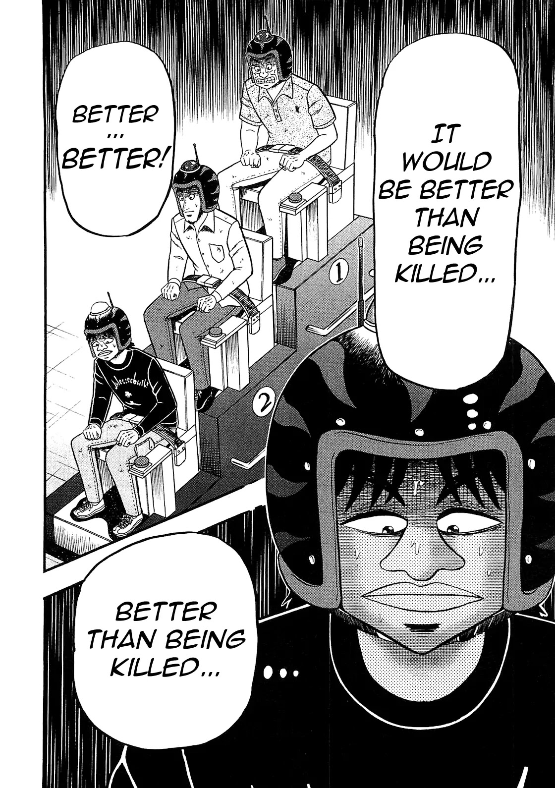 Gambling Outcast Kaiji: The Kazuya Arc - Kaiji Part 4 Chapter 48 page 16 - Chapter 48: Question