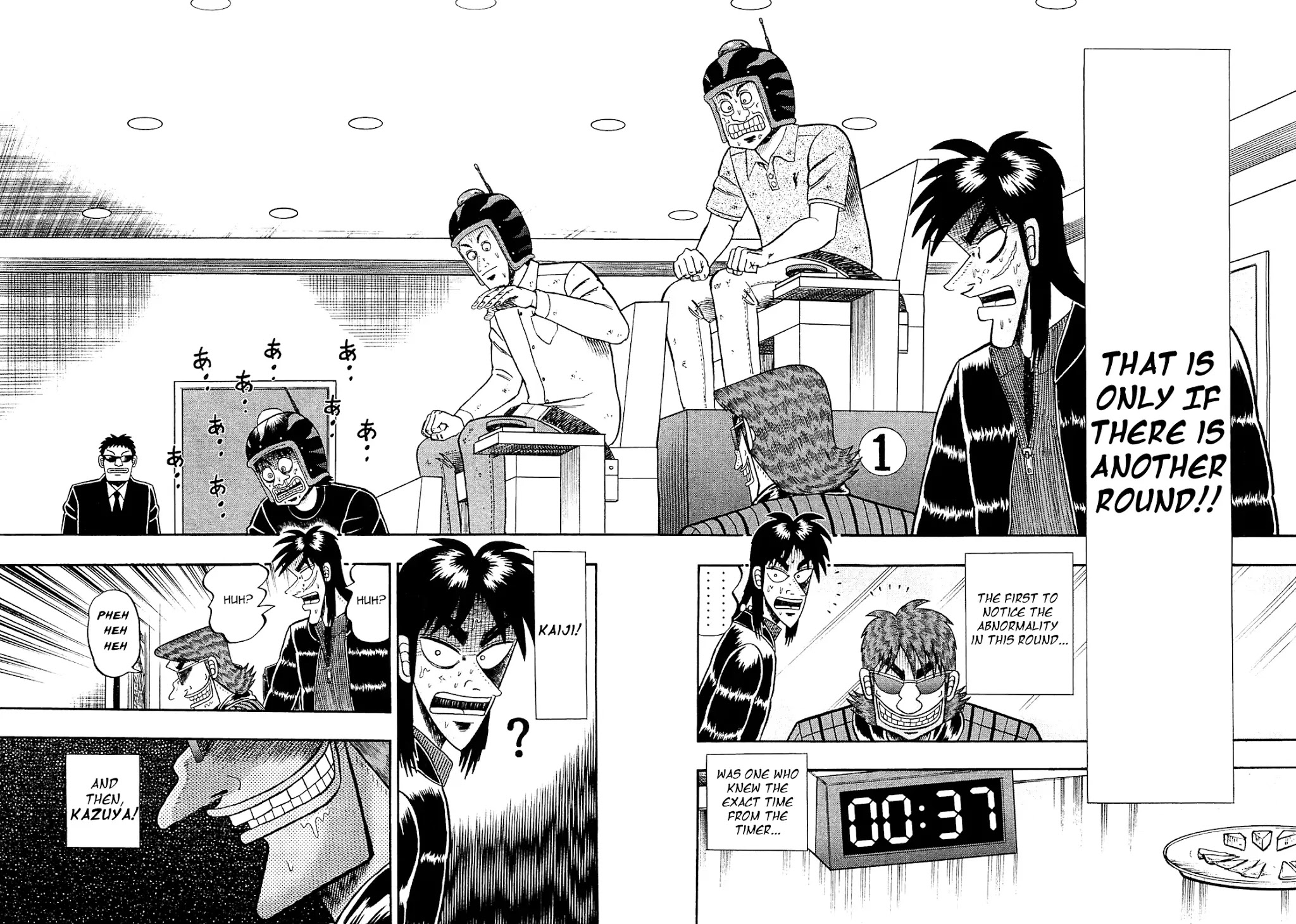 Gambling Outcast Kaiji: The Kazuya Arc - Kaiji Part 4 Chapter 49 page 14 - Chapter 49: Blank