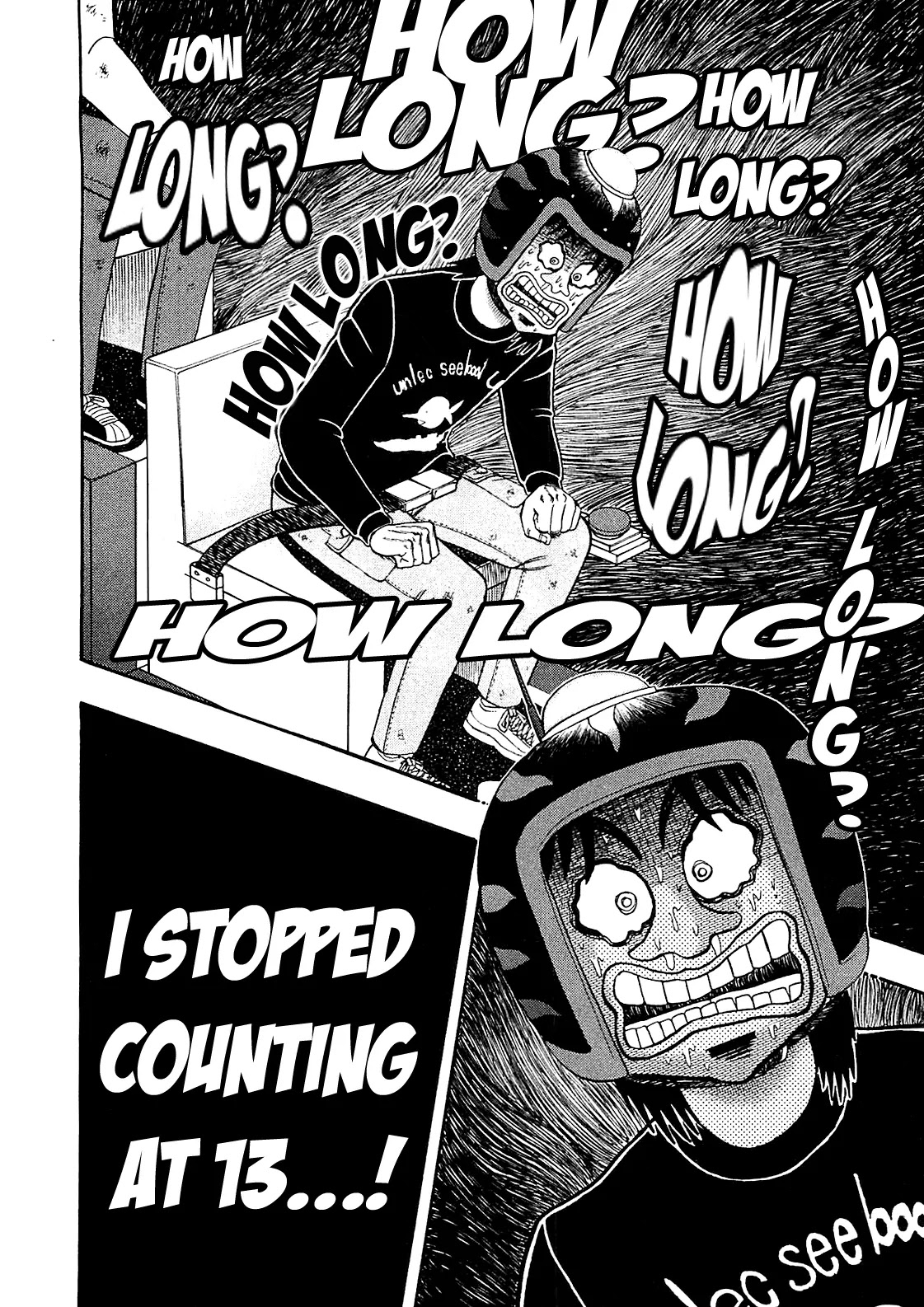 Gambling Outcast Kaiji: The Kazuya Arc - Kaiji Part 4 Chapter 49 page 2 - Chapter 49: Blank
