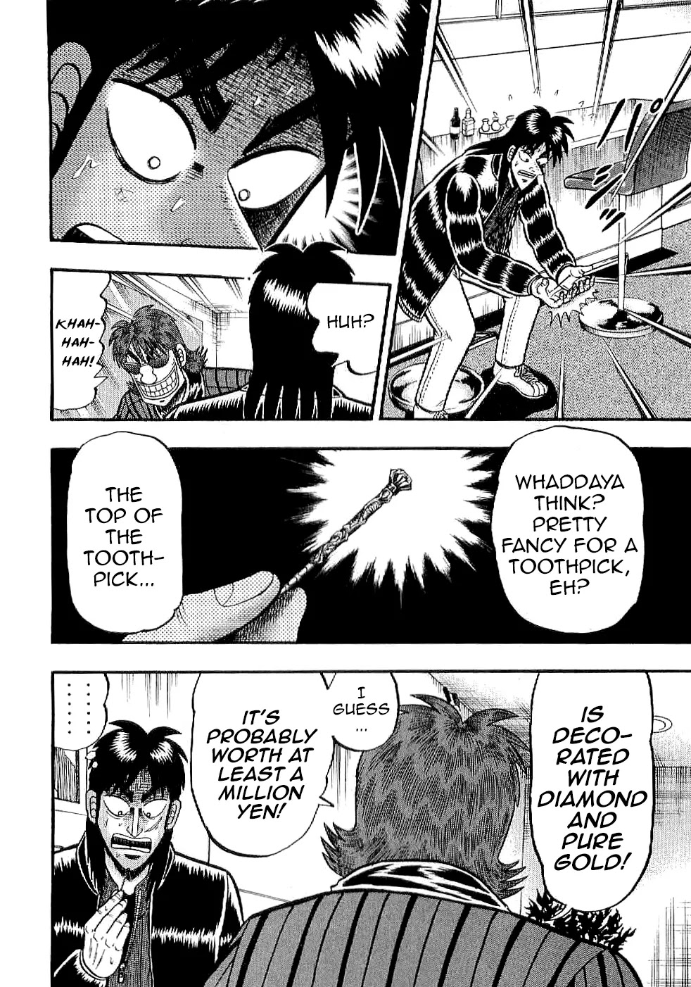 Gambling Outcast Kaiji: The Kazuya Arc - Kaiji Part 4 Chapter 5 page 15 - Chapter 5 : Despair