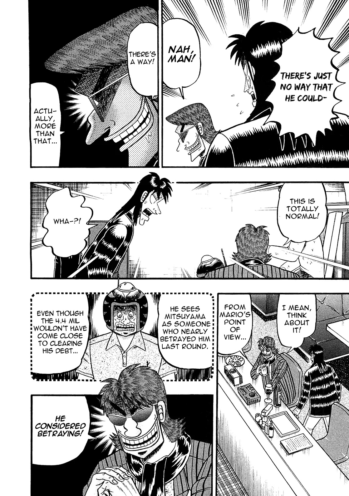 Gambling Outcast Kaiji: The Kazuya Arc - Kaiji Part 4 Chapter 50 page 5 - Chapter 50: Stupefaction