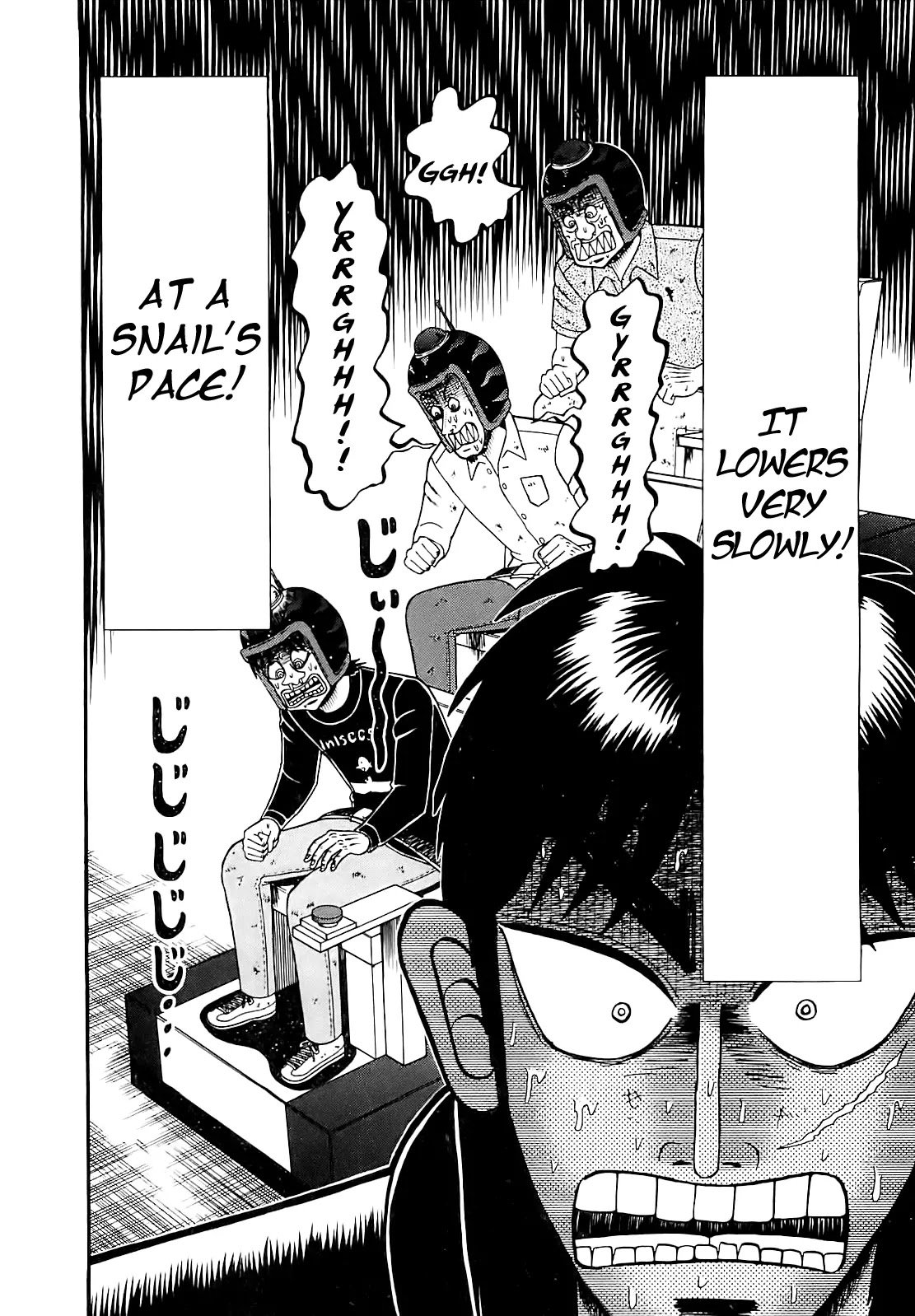 Gambling Outcast Kaiji: The Kazuya Arc - Kaiji Part 4 Chapter 51 page 10 - Chapter 51: Impatience