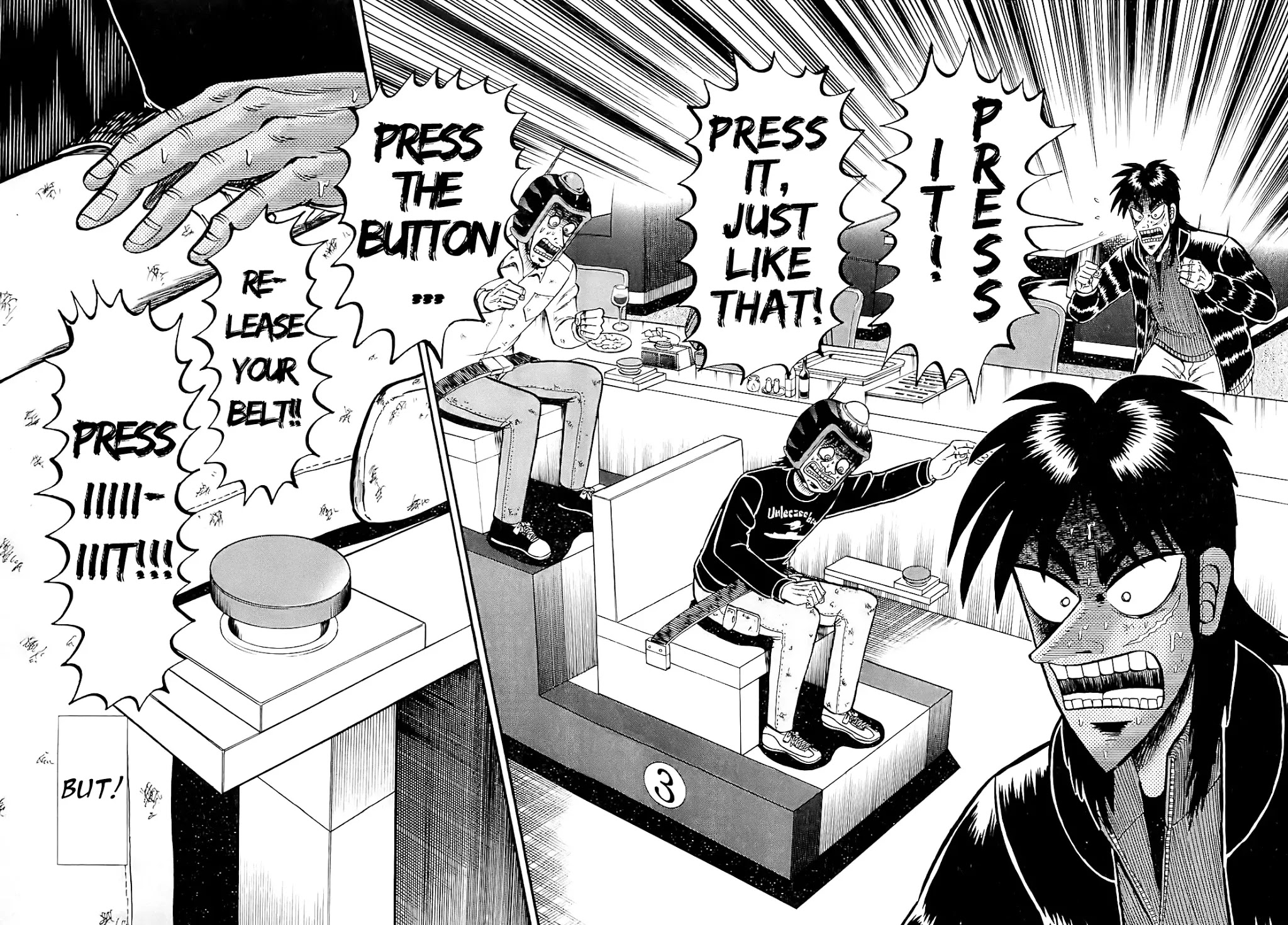 Gambling Outcast Kaiji: The Kazuya Arc - Kaiji Part 4 Chapter 51 page 9 - Chapter 51: Impatience