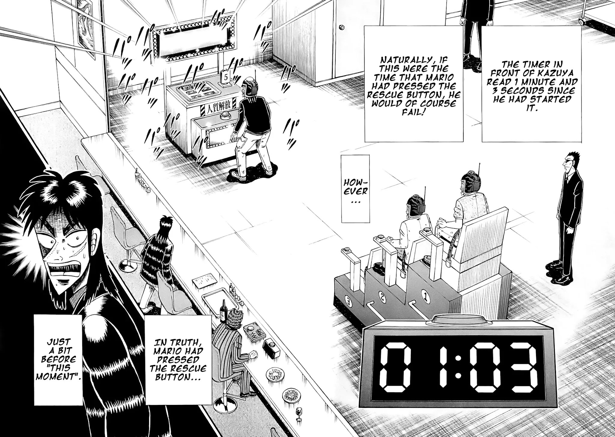 Gambling Outcast Kaiji: The Kazuya Arc - Kaiji Part 4 Chapter 52 page 2 - Chapter 52: Limit