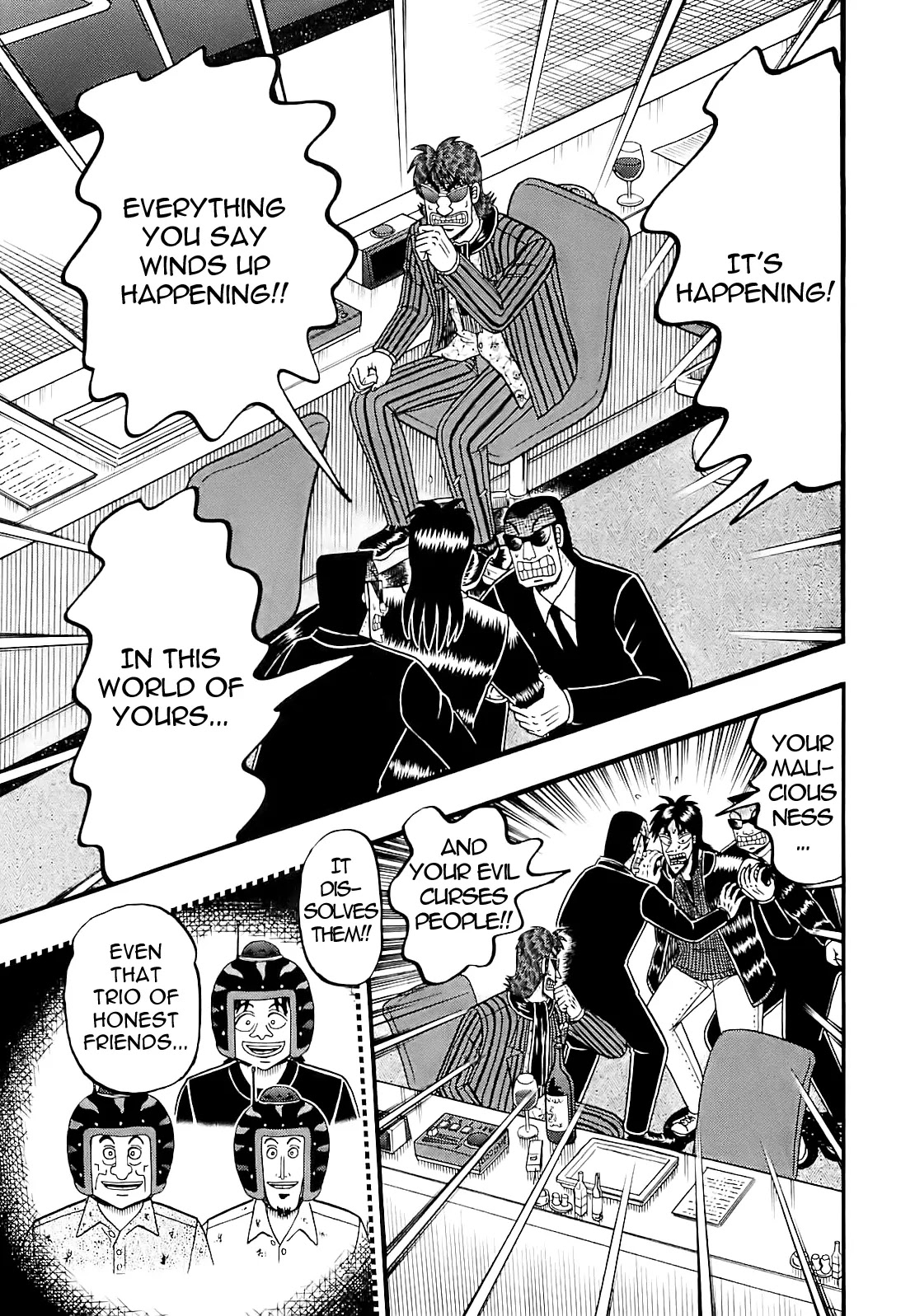 Gambling Outcast Kaiji: The Kazuya Arc - Kaiji Part 4 Chapter 53 page 12 - Chapter 53: Maliciousness