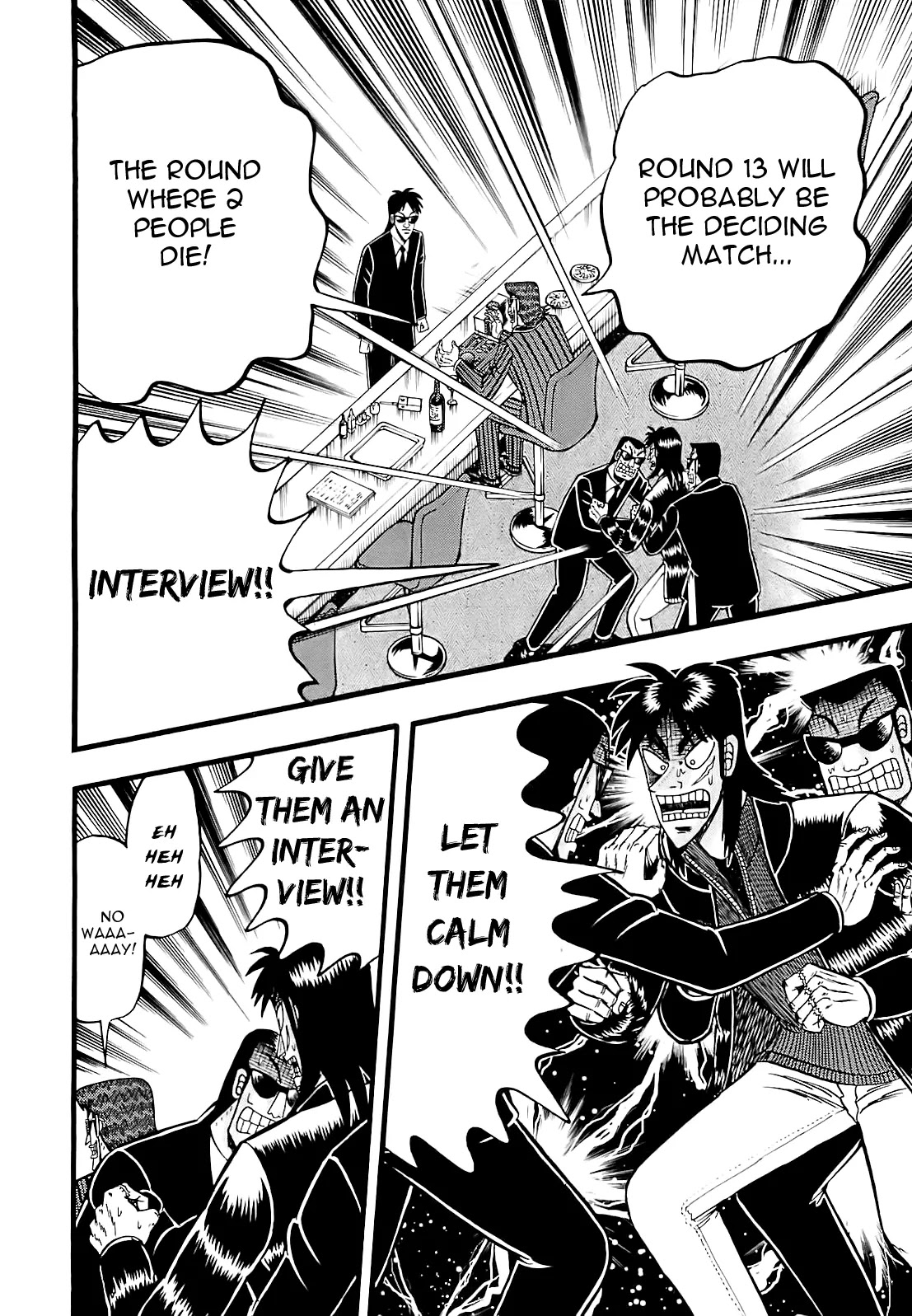 Gambling Outcast Kaiji: The Kazuya Arc - Kaiji Part 4 Chapter 53 page 14 - Chapter 53: Maliciousness