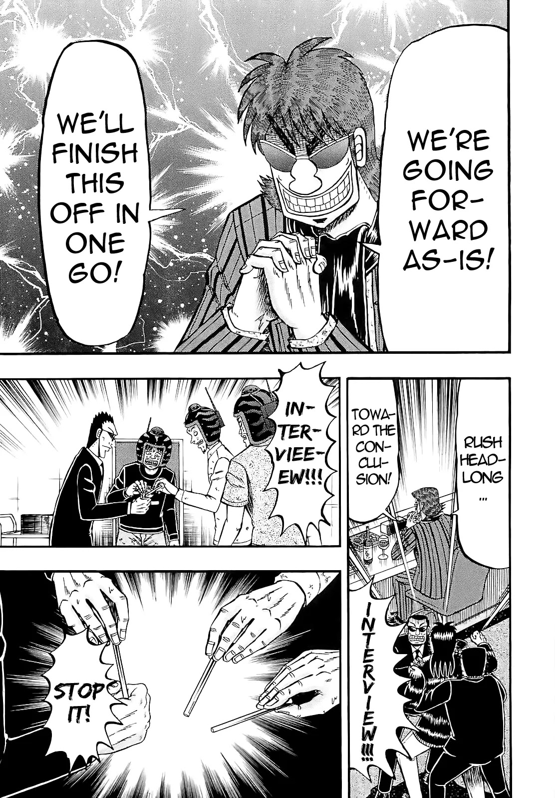 Gambling Outcast Kaiji: The Kazuya Arc - Kaiji Part 4 Chapter 53 page 15 - Chapter 53: Maliciousness