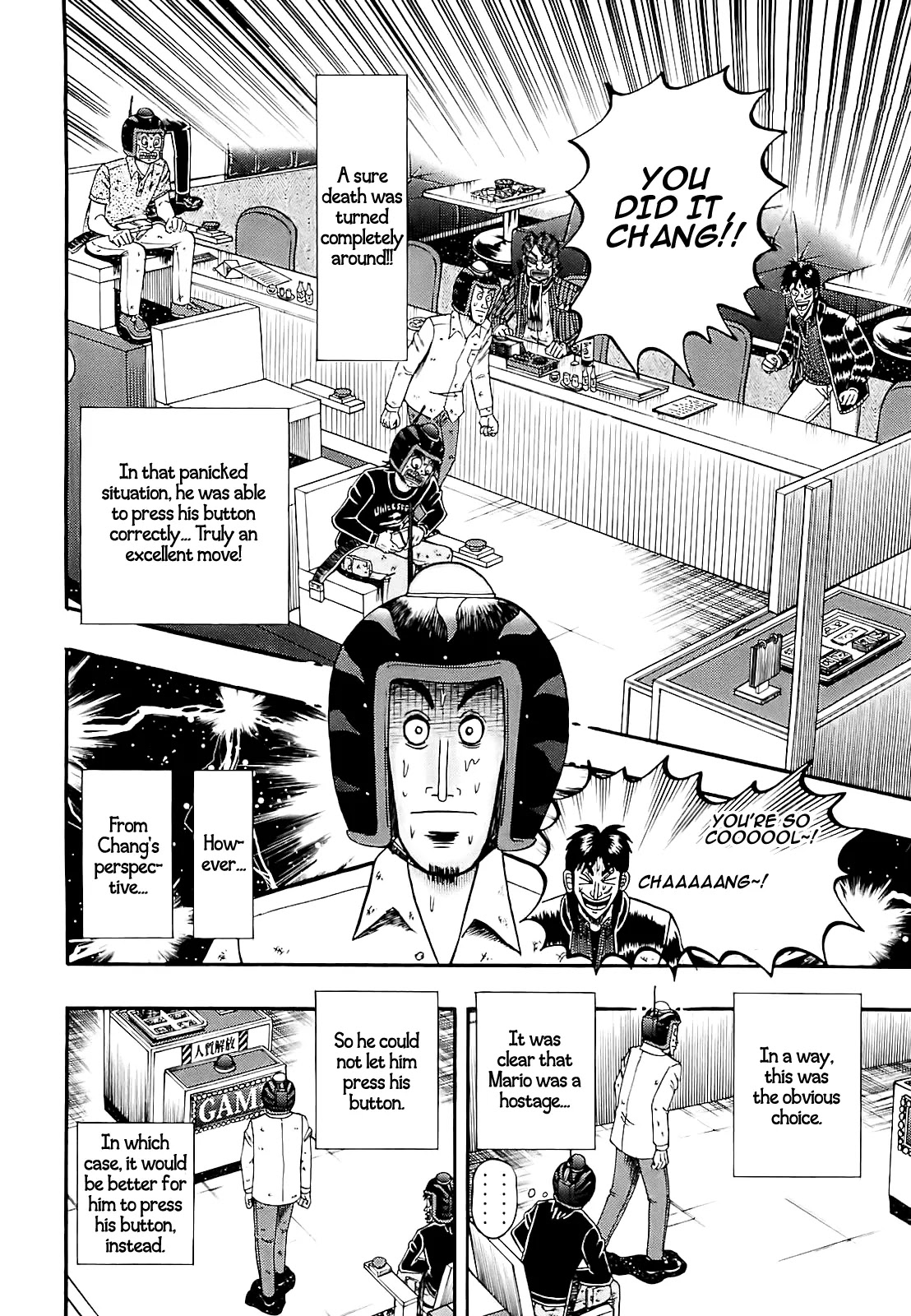 Gambling Outcast Kaiji: The Kazuya Arc - Kaiji Part 4 Chapter 58 page 12 - Chapter 58: Calling Out