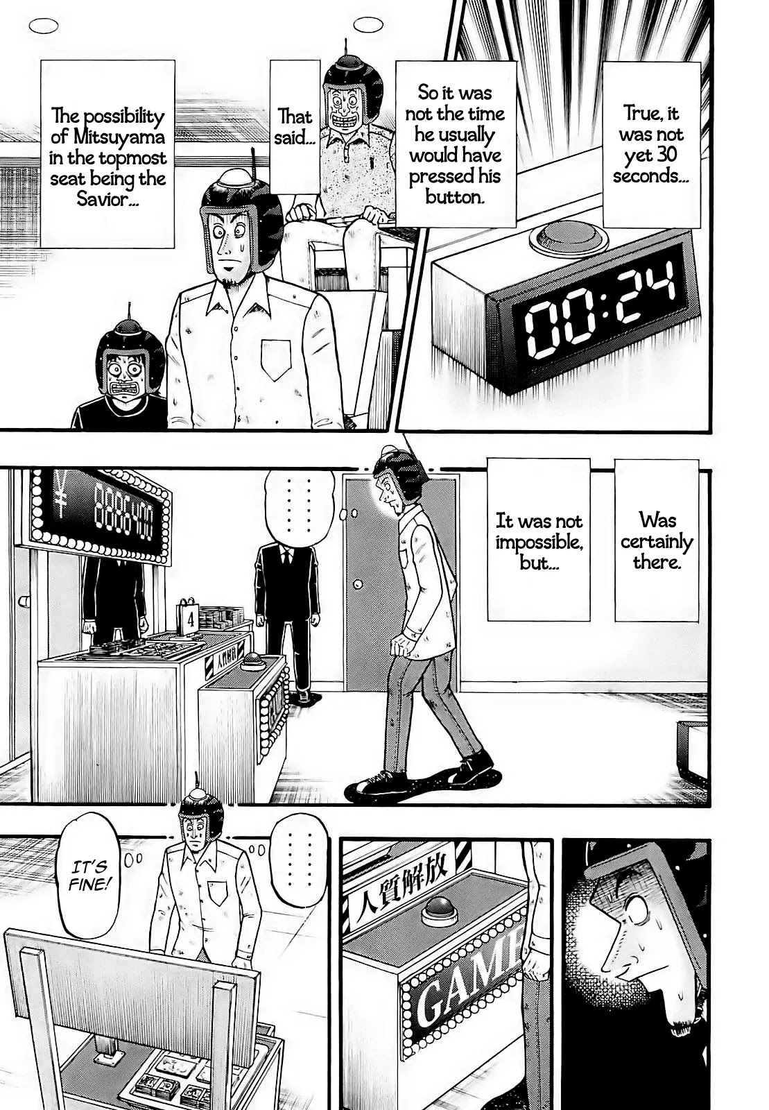 Gambling Outcast Kaiji: The Kazuya Arc - Kaiji Part 4 Chapter 58 page 13 - Chapter 58: Calling Out