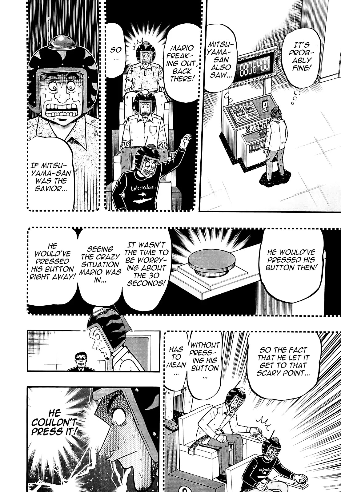 Gambling Outcast Kaiji: The Kazuya Arc - Kaiji Part 4 Chapter 58 page 14 - Chapter 58: Calling Out