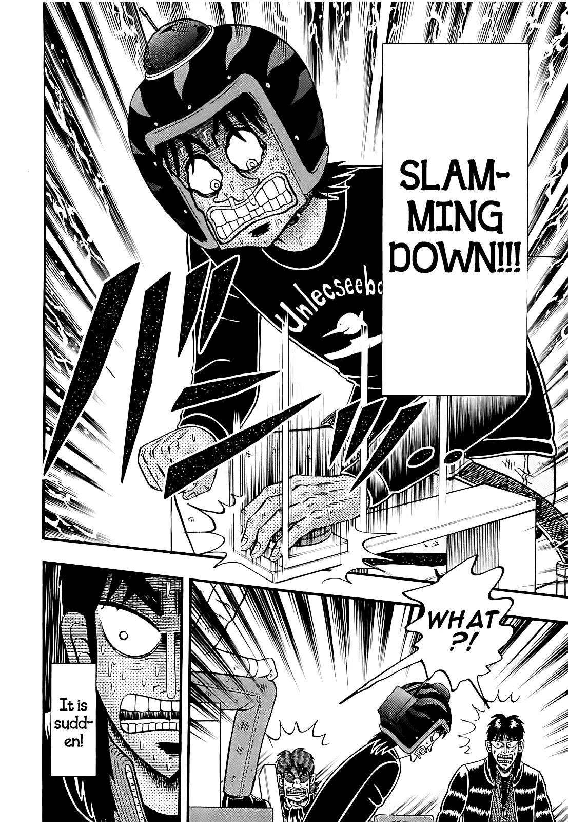 Gambling Outcast Kaiji: The Kazuya Arc - Kaiji Part 4 Chapter 58 page 7 - Chapter 58: Calling Out