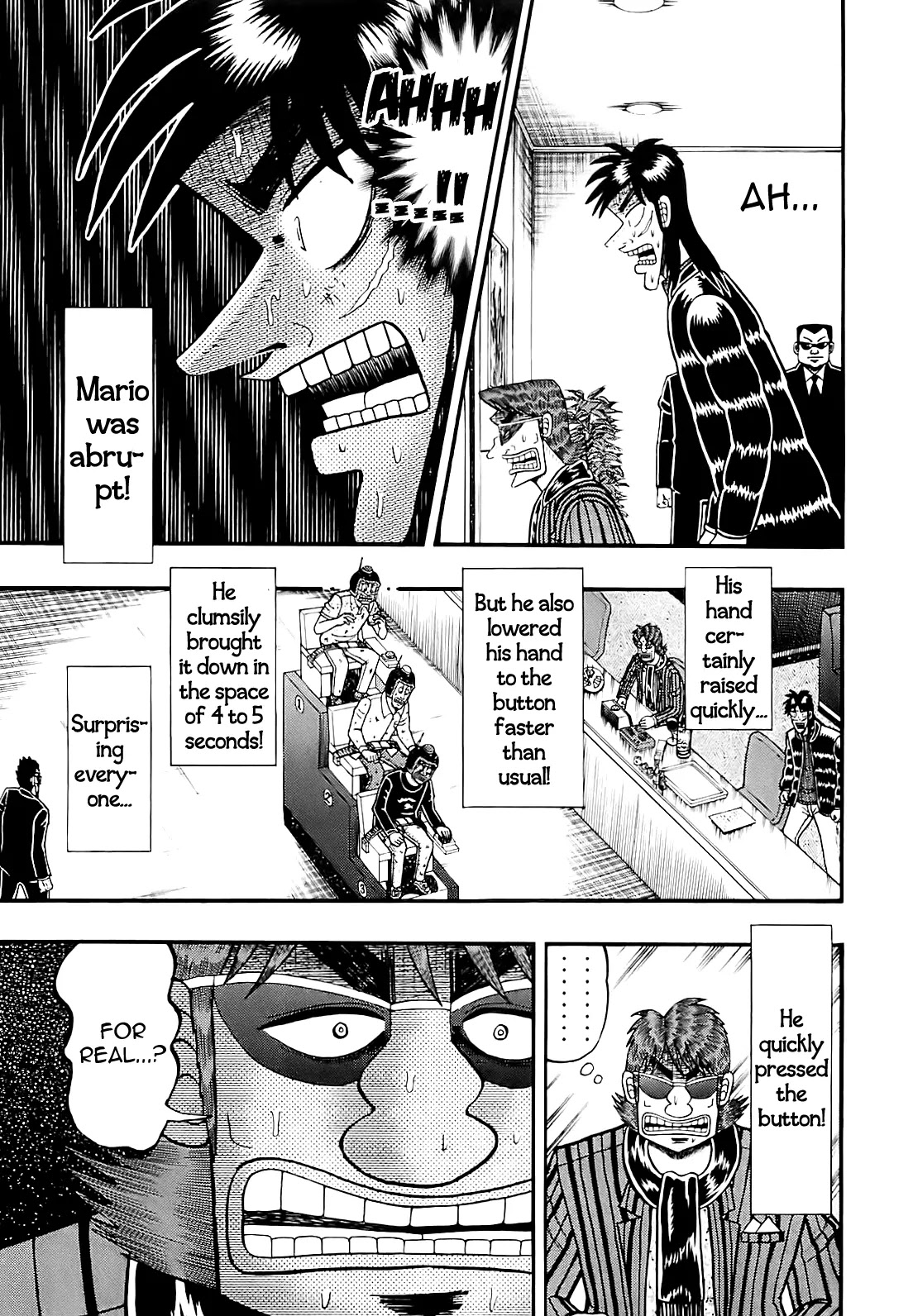Gambling Outcast Kaiji: The Kazuya Arc - Kaiji Part 4 Chapter 58 page 8 - Chapter 58: Calling Out