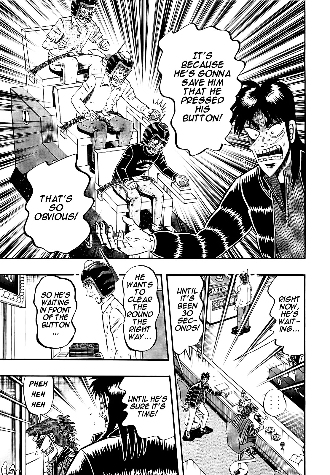Gambling Outcast Kaiji: The Kazuya Arc - Kaiji Part 4 Chapter 59 page 11 - Chapter 59: Alert