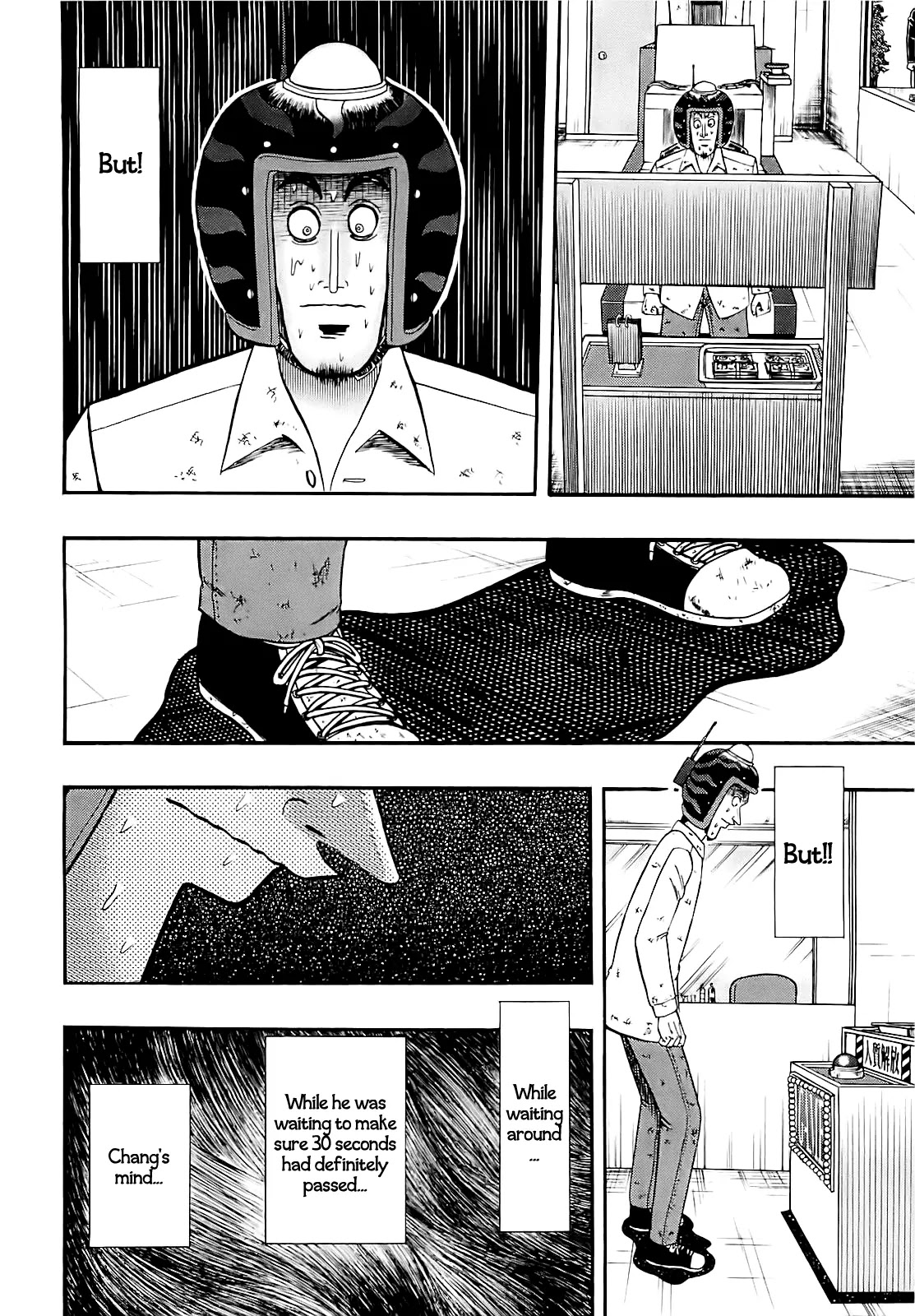 Gambling Outcast Kaiji: The Kazuya Arc - Kaiji Part 4 Chapter 59 page 14 - Chapter 59: Alert