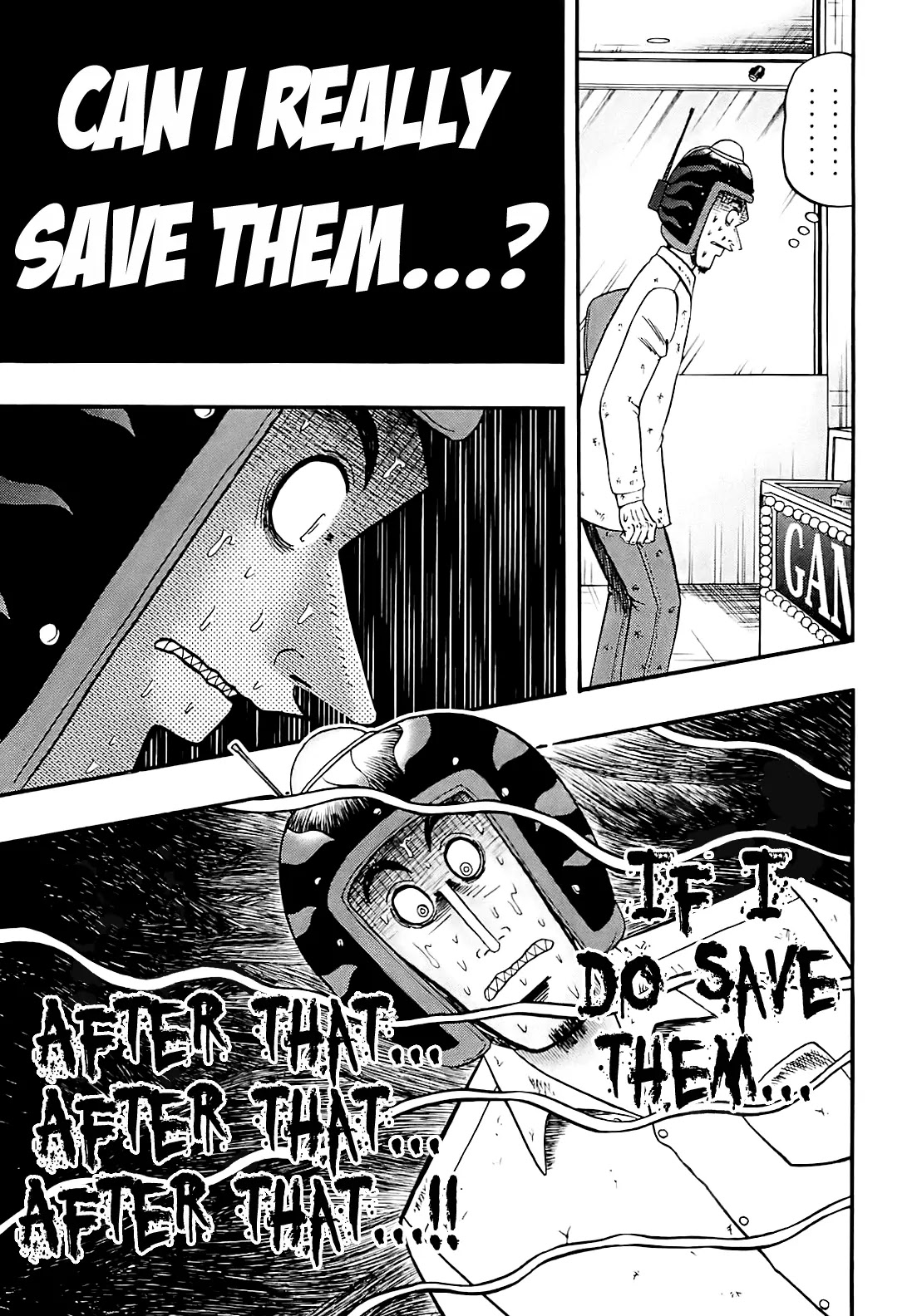Gambling Outcast Kaiji: The Kazuya Arc - Kaiji Part 4 Chapter 59 page 17 - Chapter 59: Alert