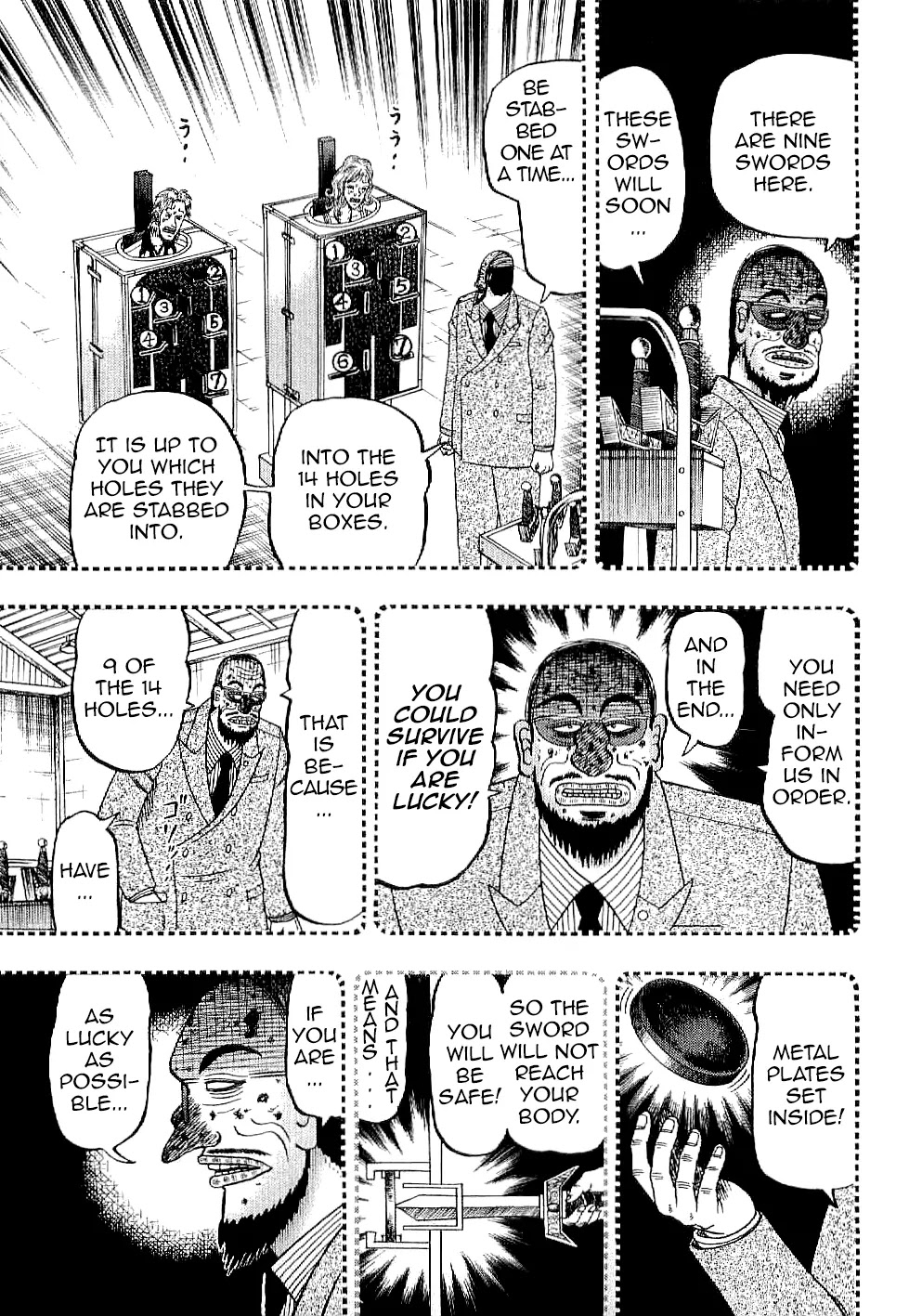 Gambling Outcast Kaiji: The Kazuya Arc - Kaiji Part 4 Chapter 6 page 15 - Chapter 6 : Goal