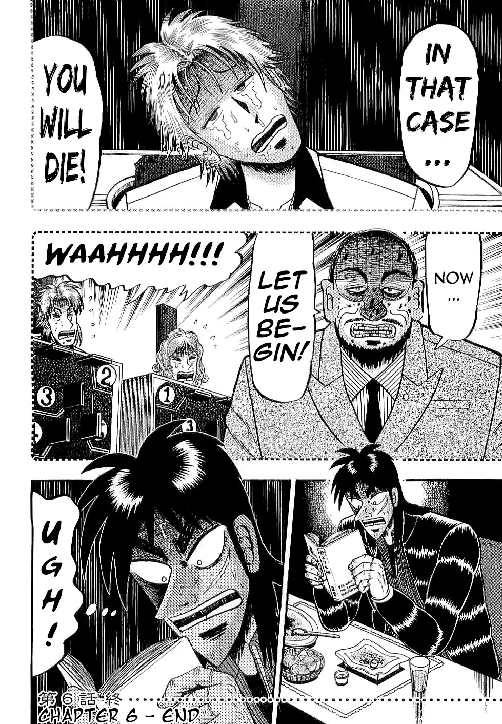Gambling Outcast Kaiji: The Kazuya Arc - Kaiji Part 4 Chapter 6 page 18 - Chapter 6 : Goal