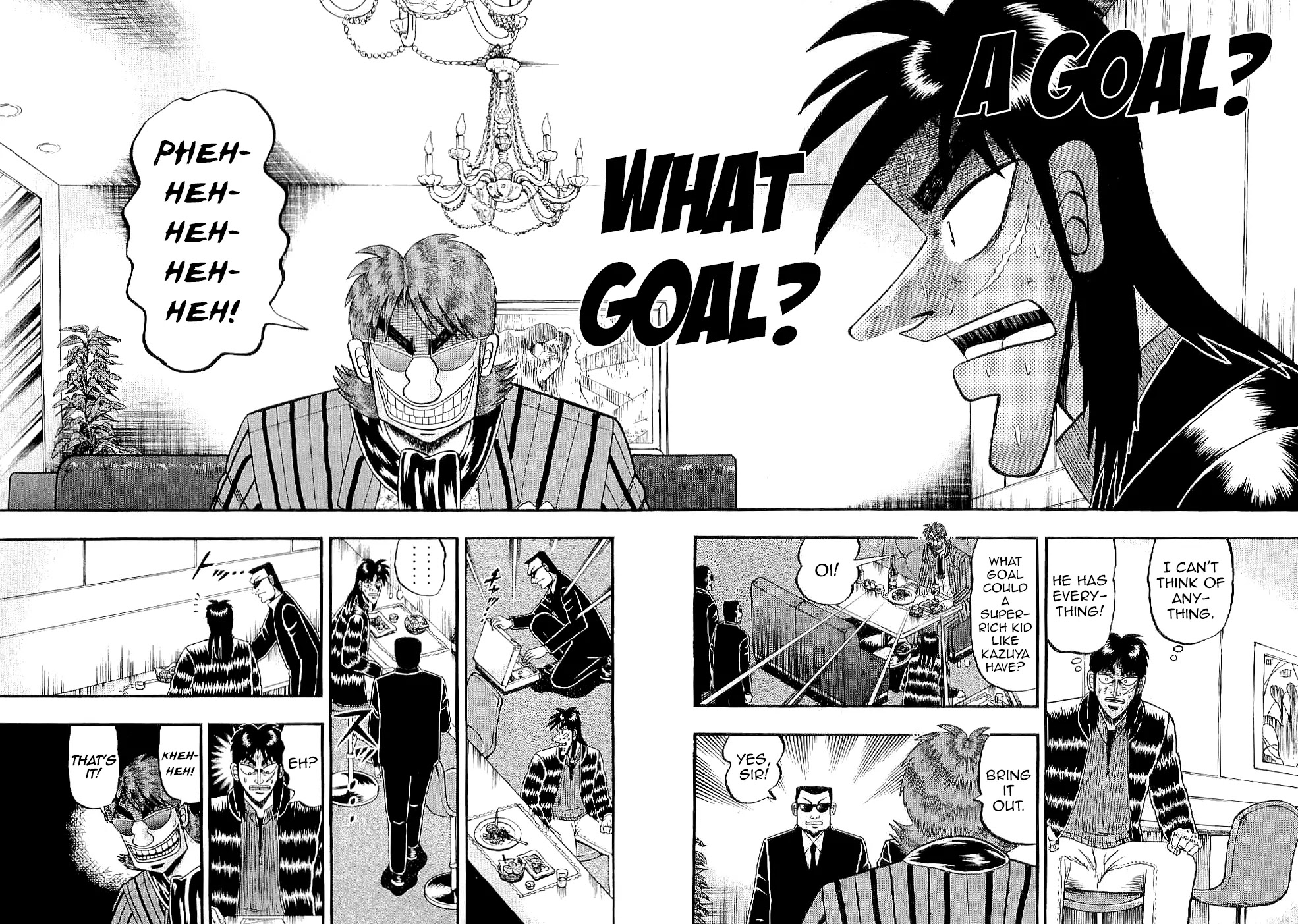Gambling Outcast Kaiji: The Kazuya Arc - Kaiji Part 4 Chapter 6 page 2 - Chapter 6 : Goal