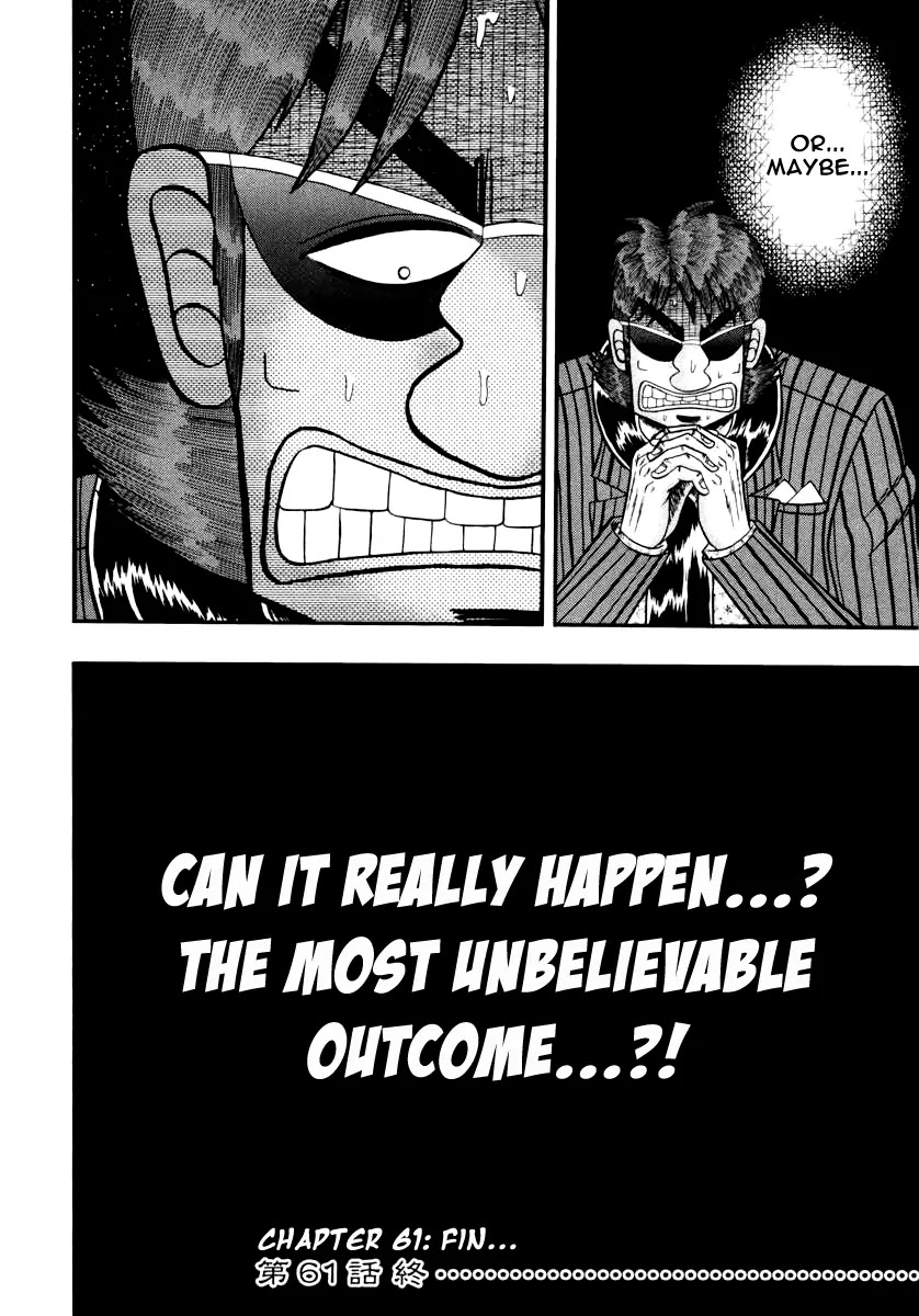 Gambling Outcast Kaiji: The Kazuya Arc - Kaiji Part 4 Chapter 61 page 22 - Chapter 61: Divergence