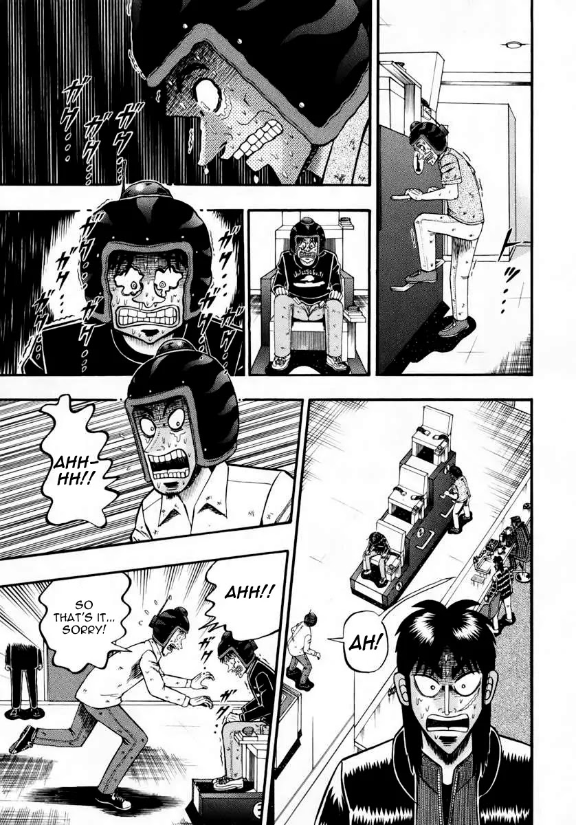 Gambling Outcast Kaiji: The Kazuya Arc - Kaiji Part 4 Chapter 62 page 13 - Chapter 62: Threat