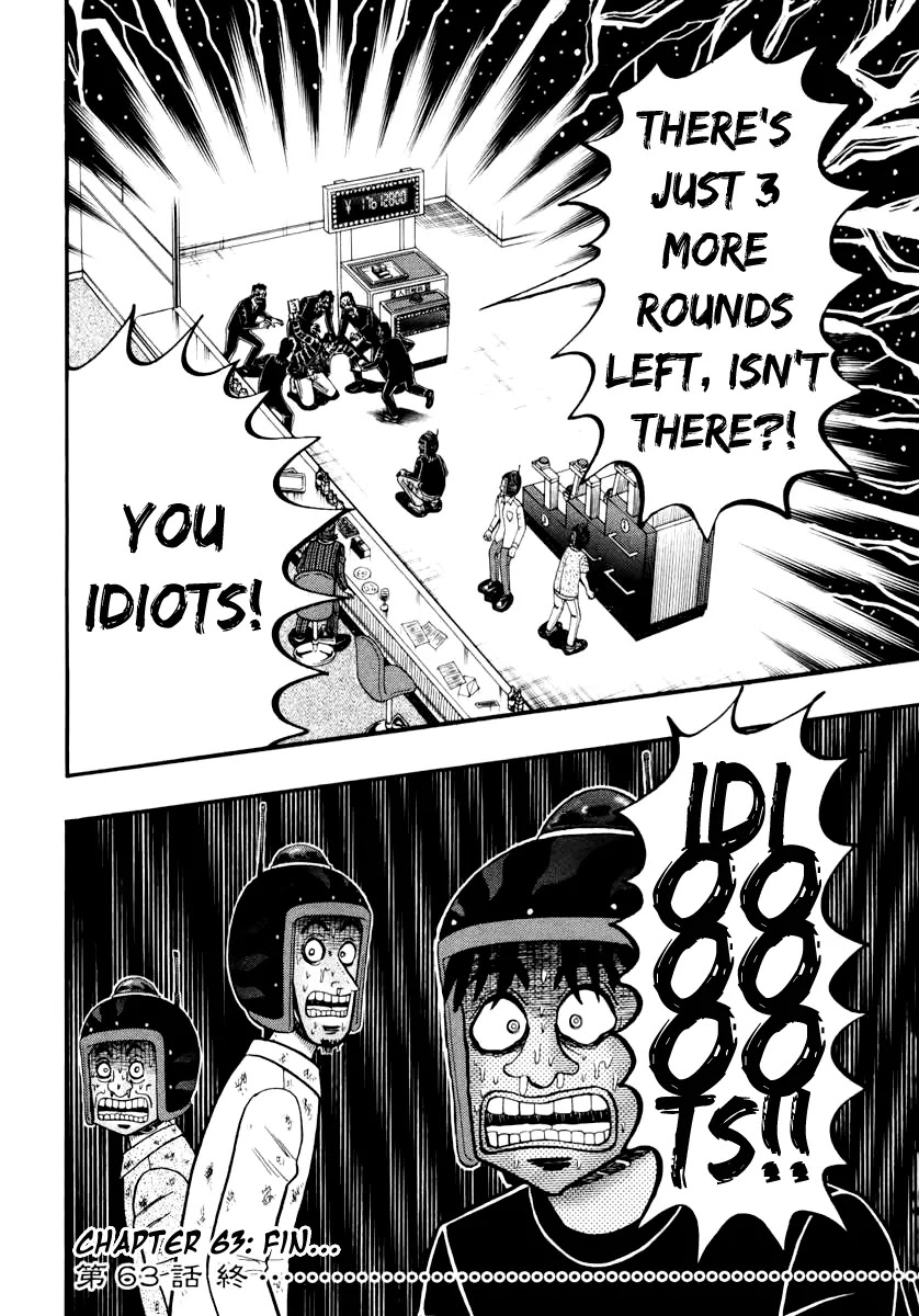 Gambling Outcast Kaiji: The Kazuya Arc - Kaiji Part 4 Chapter 63 page 14 - Chapter 63: Unthinkable