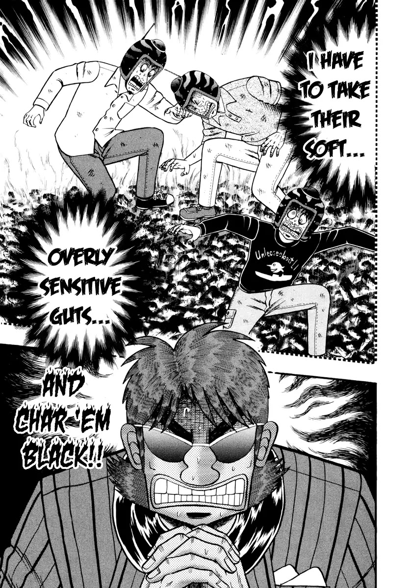 Gambling Outcast Kaiji: The Kazuya Arc - Kaiji Part 4 Chapter 64 page 8 - Chapter 64: Communication