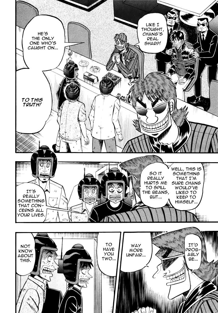 Gambling Outcast Kaiji: The Kazuya Arc - Kaiji Part 4 Chapter 65 page 14 - Chapter 65: Listening