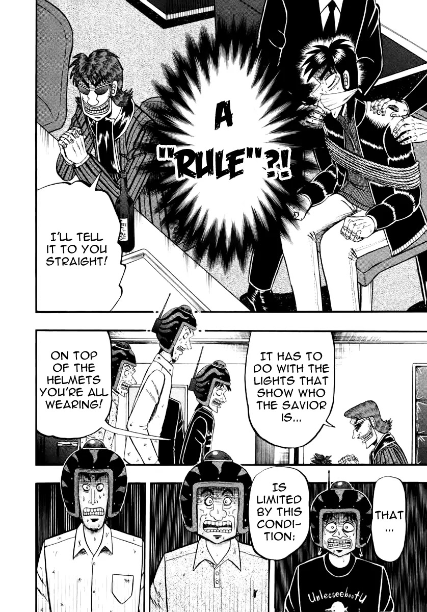Gambling Outcast Kaiji: The Kazuya Arc - Kaiji Part 4 Chapter 65 page 16 - Chapter 65: Listening