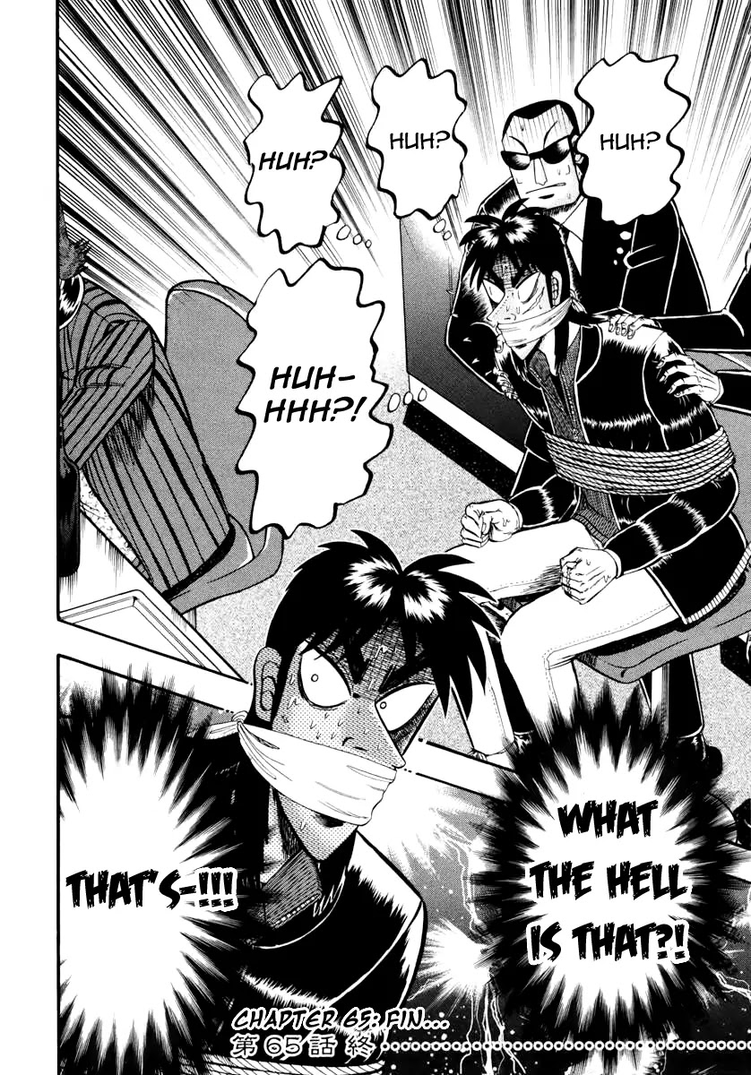 Gambling Outcast Kaiji: The Kazuya Arc - Kaiji Part 4 Chapter 65 page 20 - Chapter 65: Listening