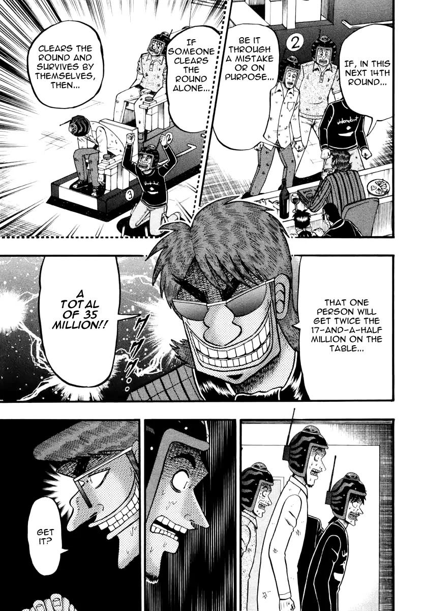 Gambling Outcast Kaiji: The Kazuya Arc - Kaiji Part 4 Chapter 65 page 4 - Chapter 65: Listening