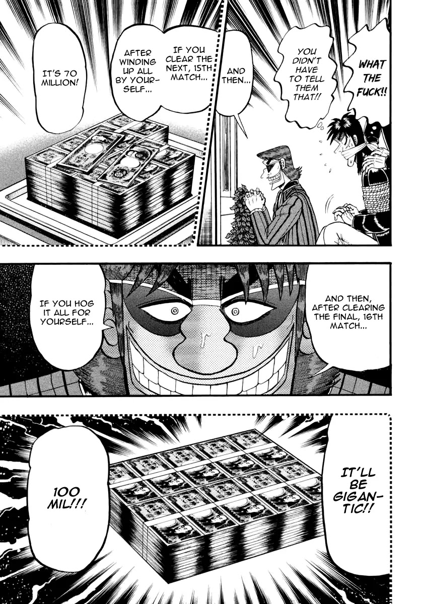 Gambling Outcast Kaiji: The Kazuya Arc - Kaiji Part 4 Chapter 65 page 6 - Chapter 65: Listening