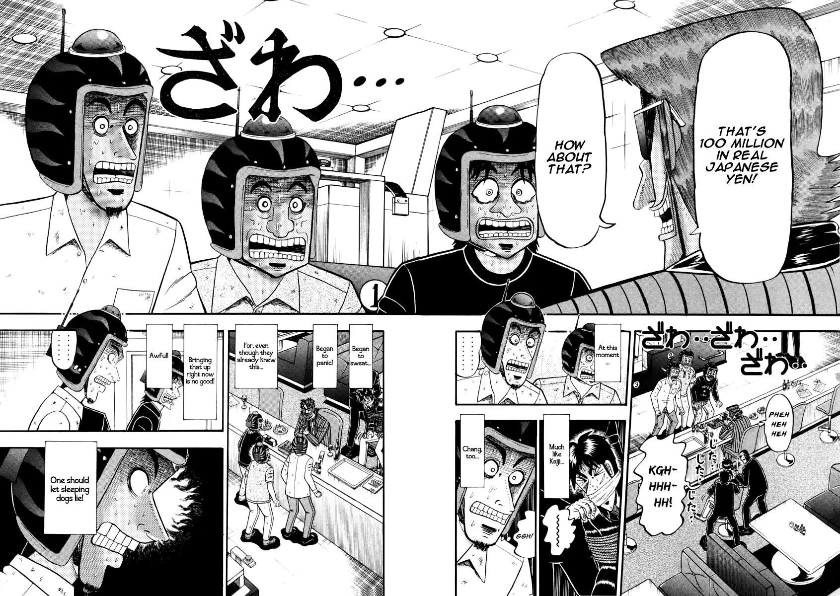 Gambling Outcast Kaiji: The Kazuya Arc - Kaiji Part 4 Chapter 65 page 7 - Chapter 65: Listening