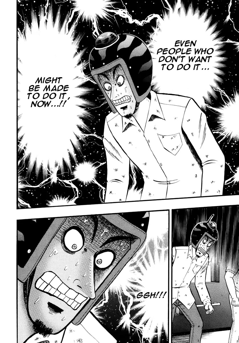 Gambling Outcast Kaiji: The Kazuya Arc - Kaiji Part 4 Chapter 65 page 8 - Chapter 65: Listening