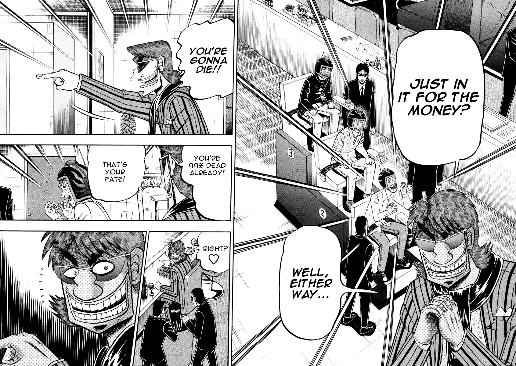 Gambling Outcast Kaiji: The Kazuya Arc - Kaiji Part 4 Chapter 69 page 12 - Chapter 69: Leading