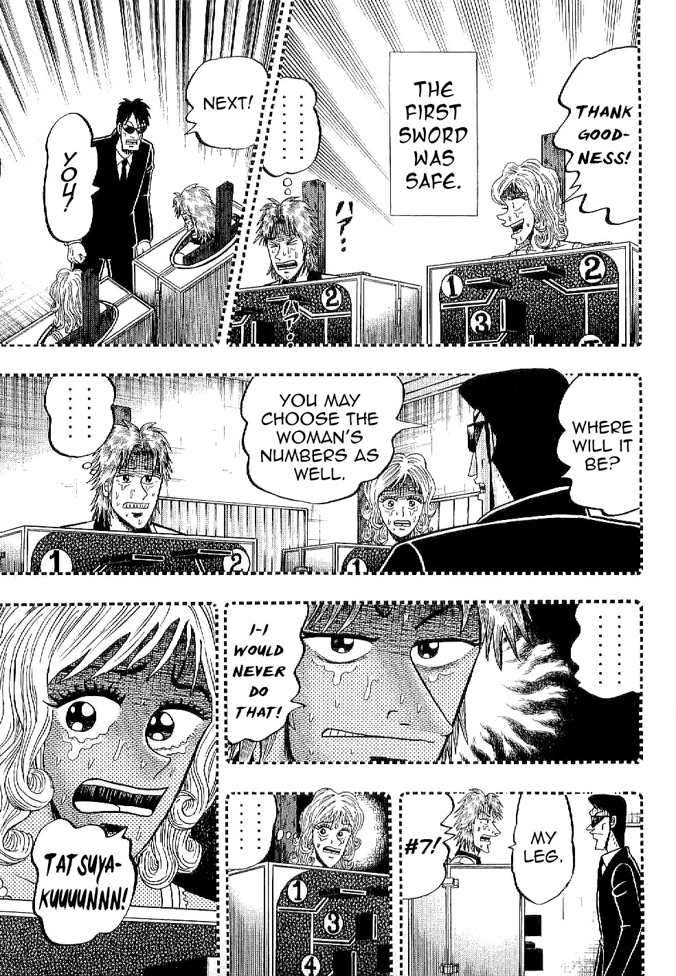 Gambling Outcast Kaiji: The Kazuya Arc - Kaiji Part 4 Chapter 7 page 12 - Chapter 7 : Lynching