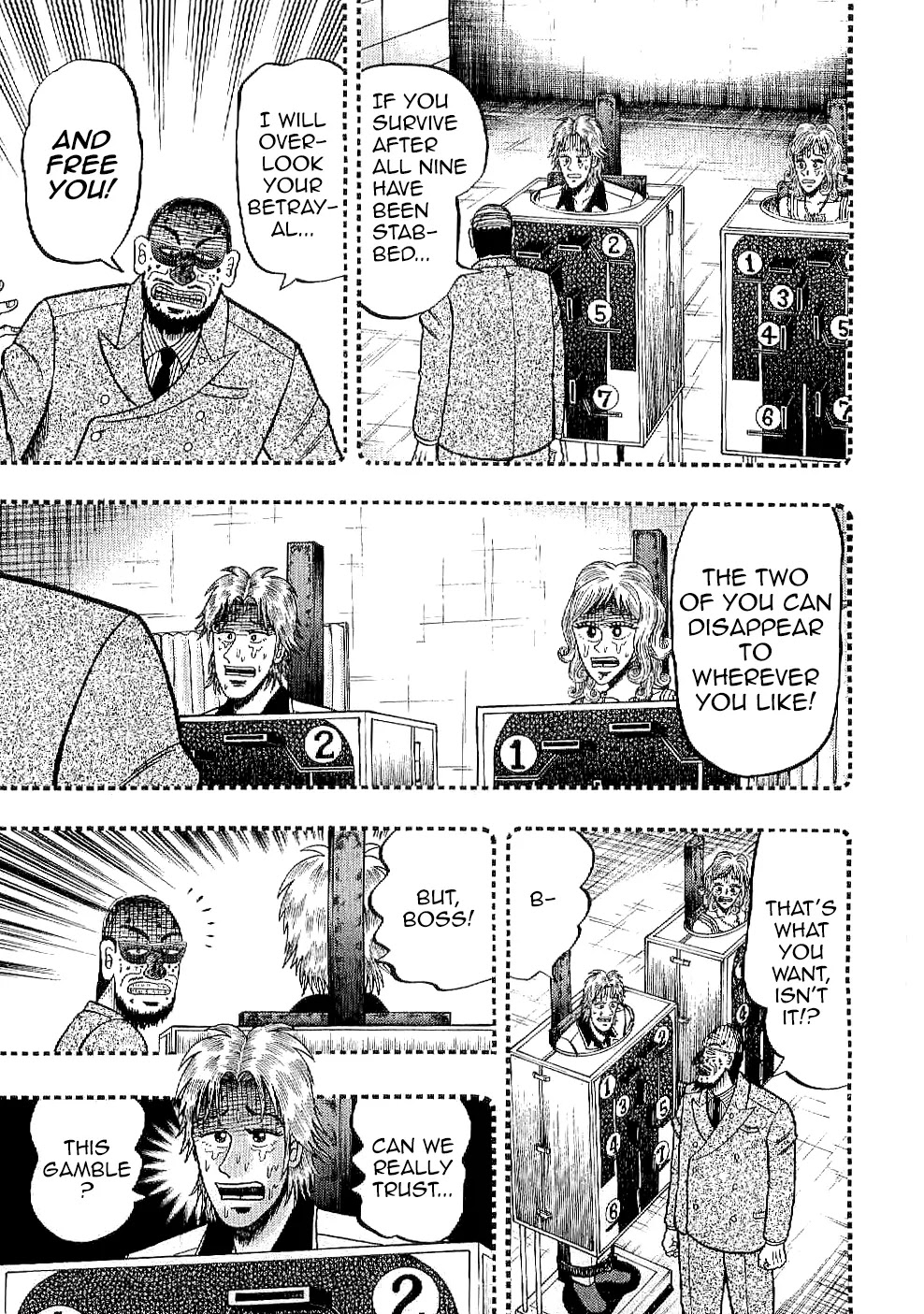 Gambling Outcast Kaiji: The Kazuya Arc - Kaiji Part 4 Chapter 7 page 5 - Chapter 7 : Lynching
