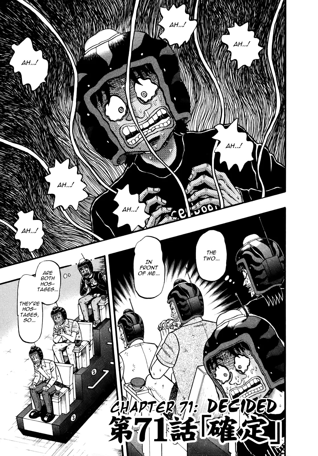 Gambling Outcast Kaiji: The Kazuya Arc - Kaiji Part 4 Chapter 71 page 7 - Chapter 71: Decided