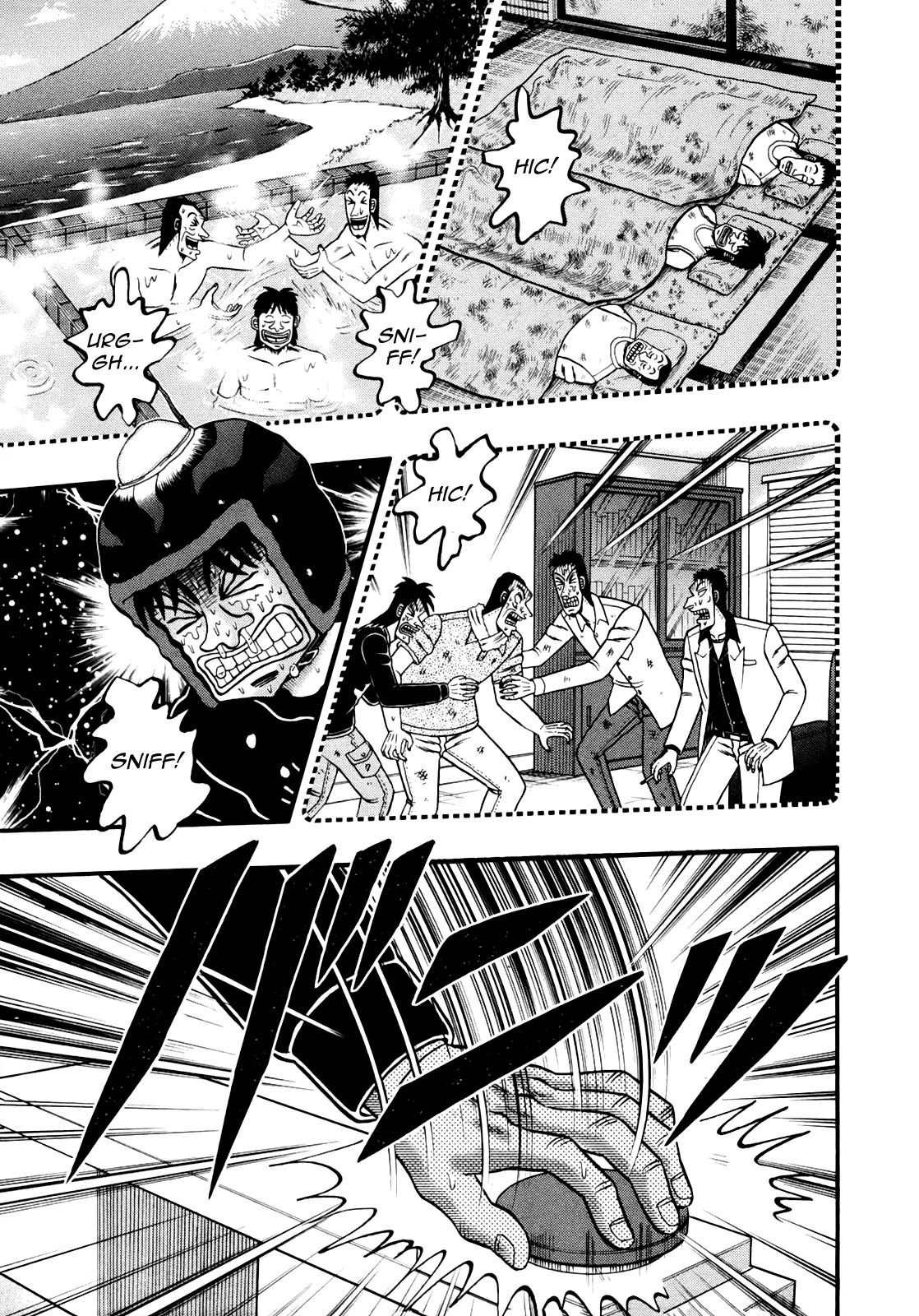Gambling Outcast Kaiji: The Kazuya Arc - Kaiji Part 4 Chapter 72 page 14 - Chapter 72: Scream