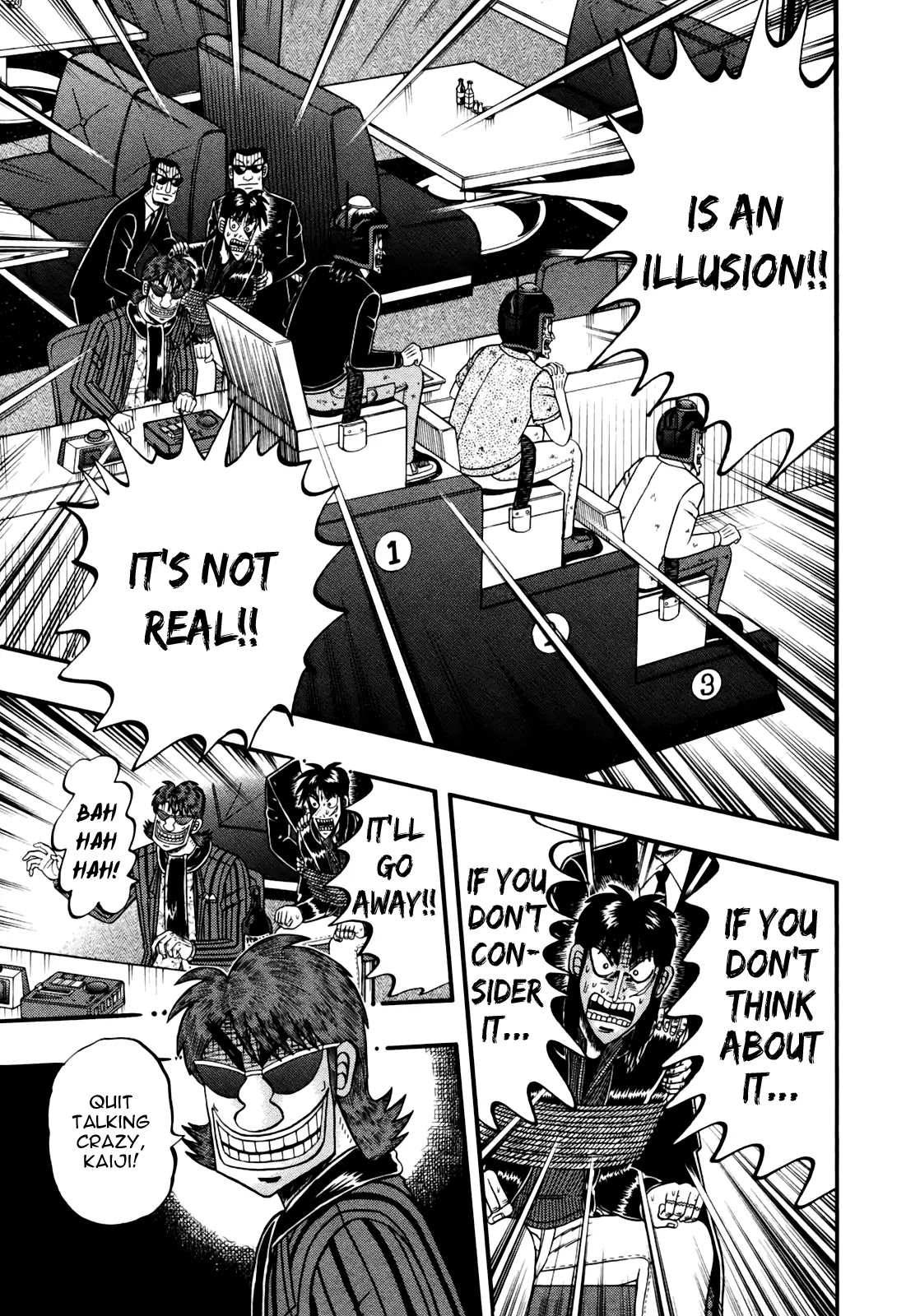 Gambling Outcast Kaiji: The Kazuya Arc - Kaiji Part 4 Chapter 72 page 3 - Chapter 72: Scream