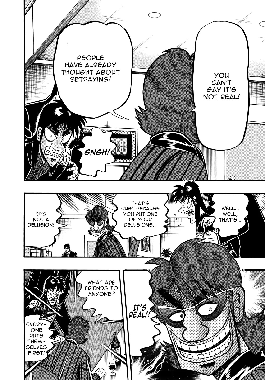 Gambling Outcast Kaiji: The Kazuya Arc - Kaiji Part 4 Chapter 72 page 4 - Chapter 72: Scream