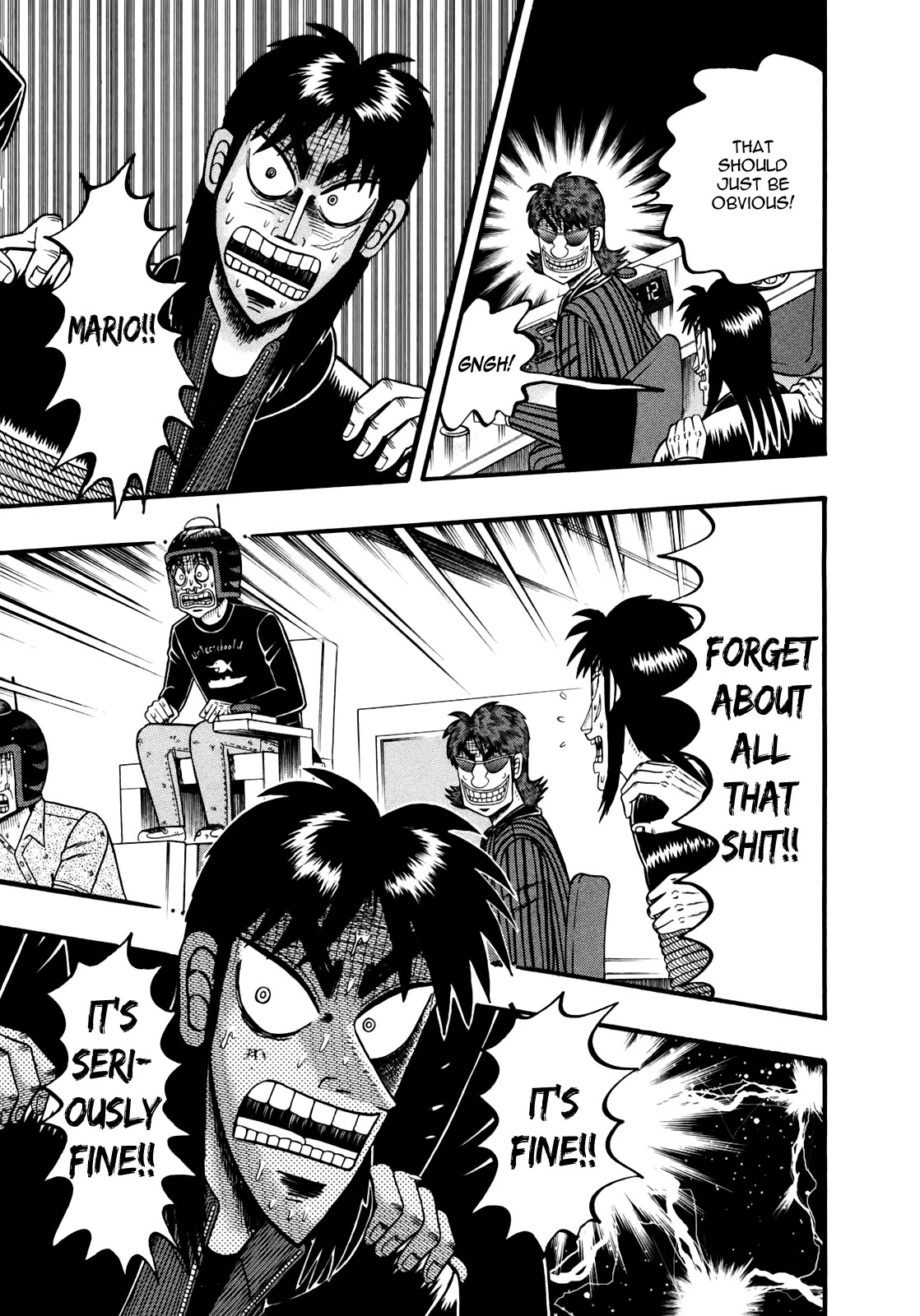 Gambling Outcast Kaiji: The Kazuya Arc - Kaiji Part 4 Chapter 72 page 5 - Chapter 72: Scream