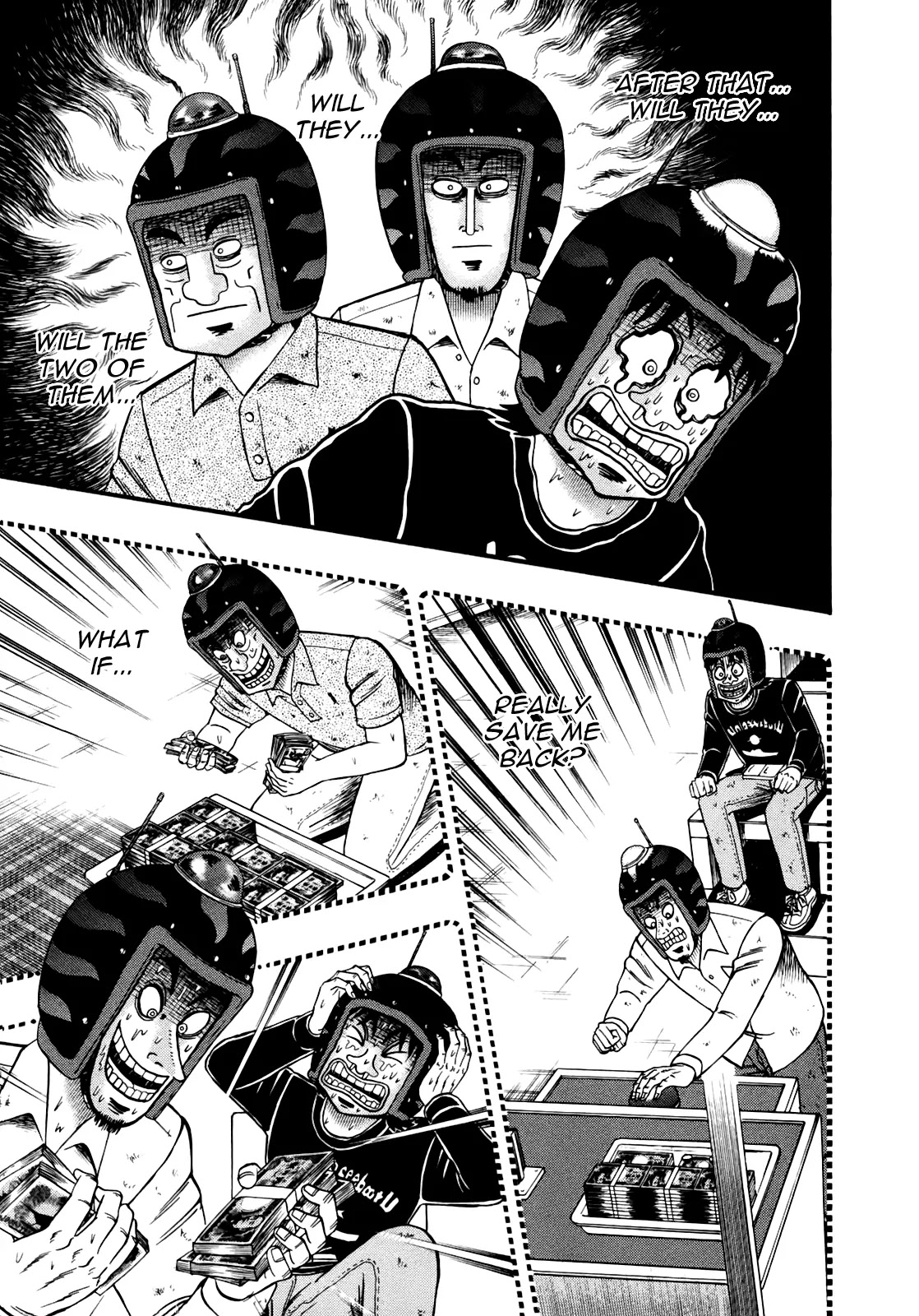 Gambling Outcast Kaiji: The Kazuya Arc - Kaiji Part 4 Chapter 72 page 8 - Chapter 72: Scream