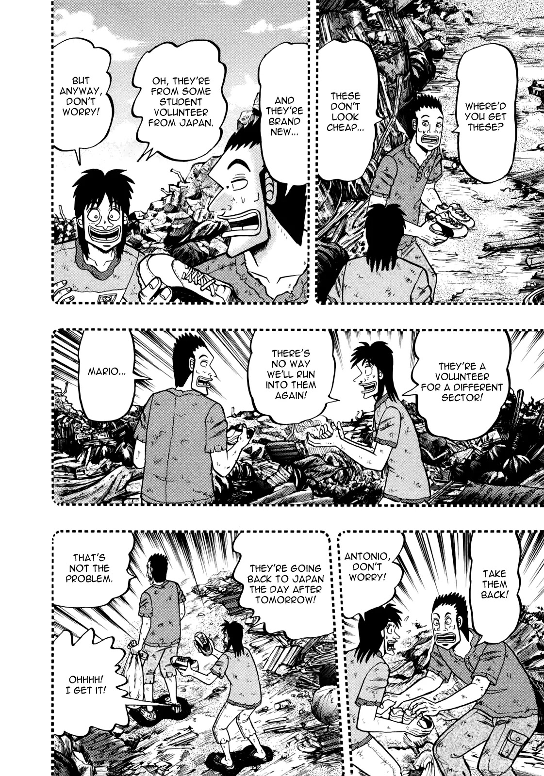 Gambling Outcast Kaiji: The Kazuya Arc - Kaiji Part 4 Chapter 73 page 13 - Chapter 73: Guidepost